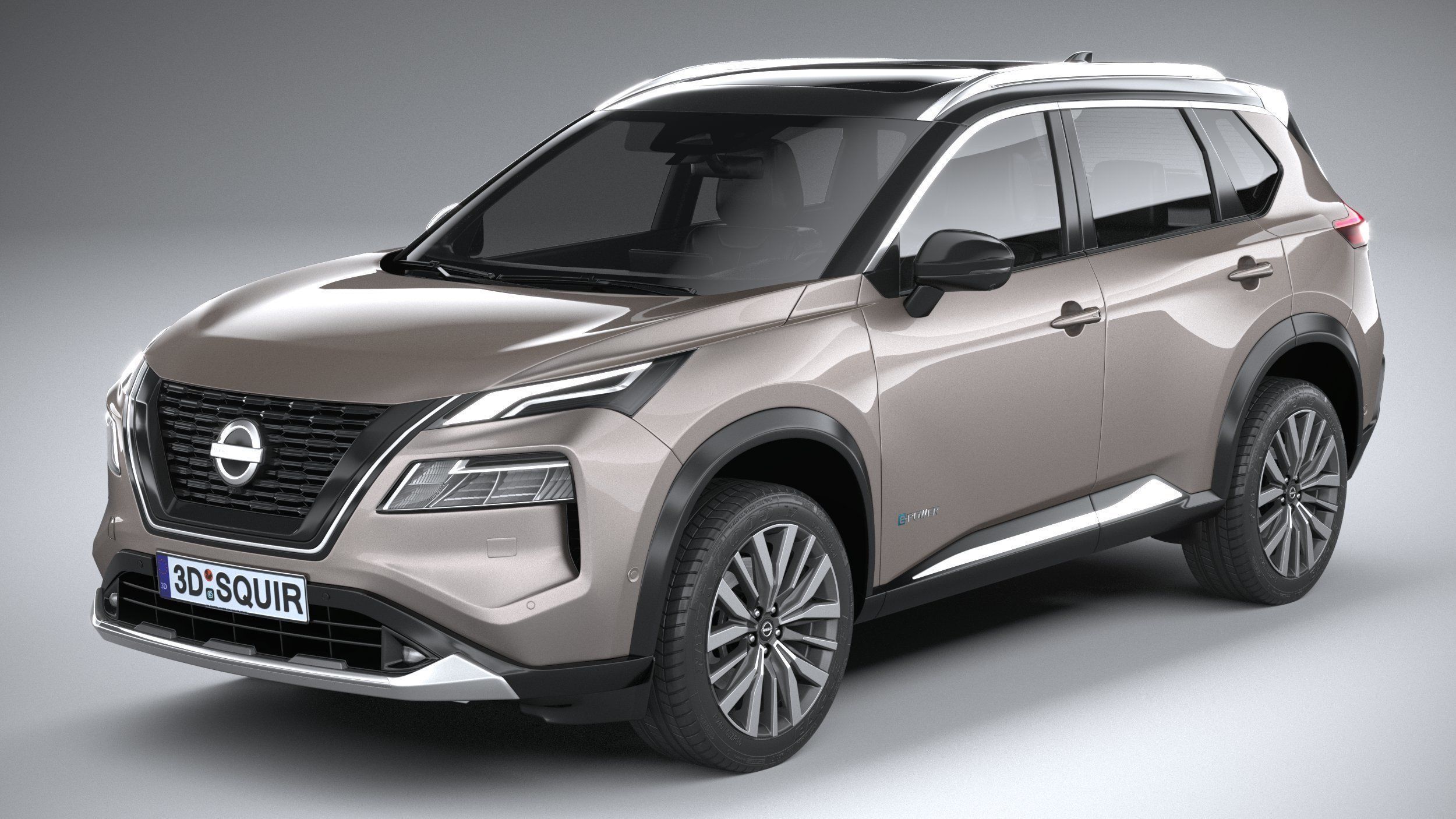 Nissan X-Trail 2023 3D model_1