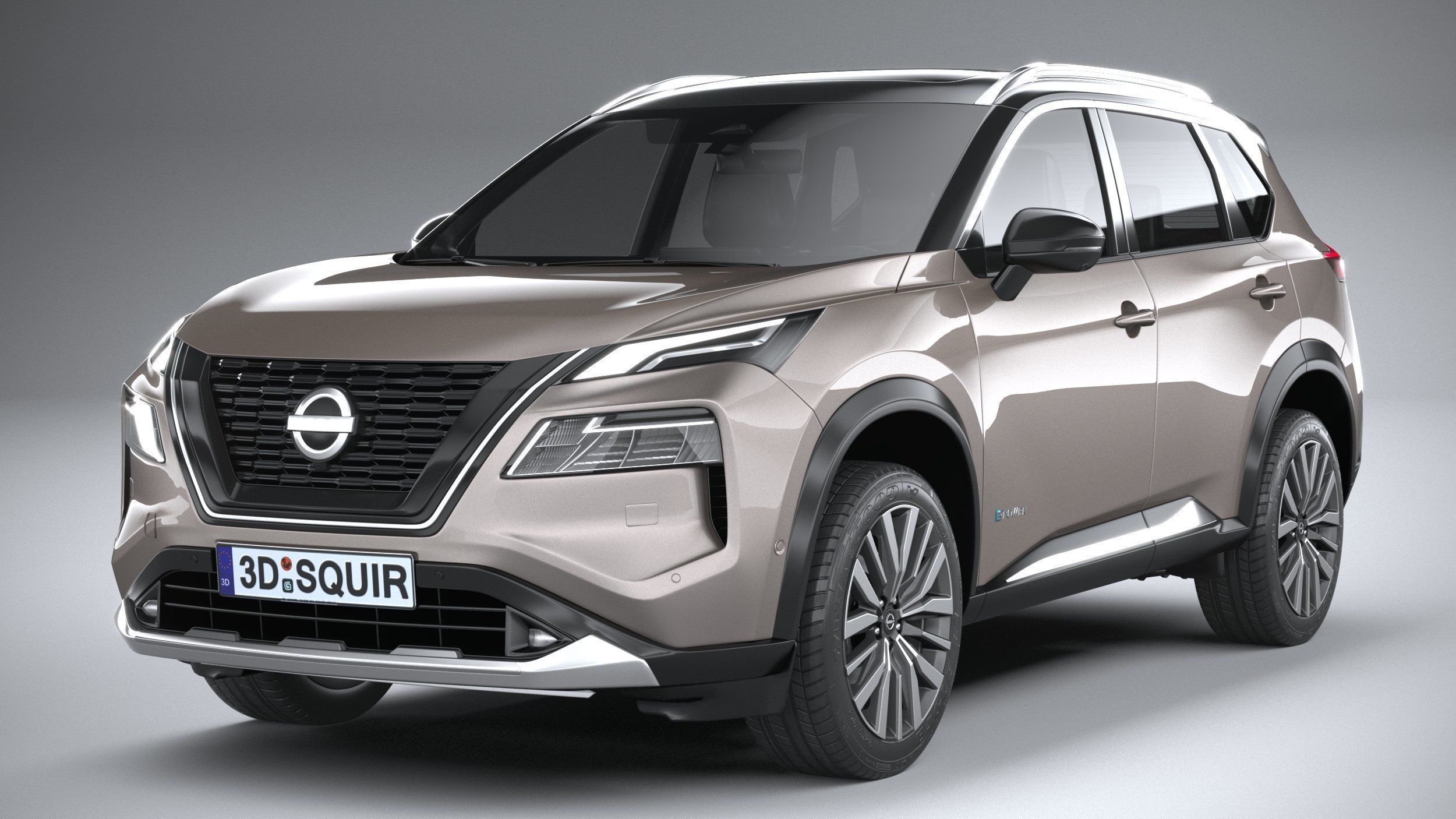 Nissan X-Trail 2023 3D model_2