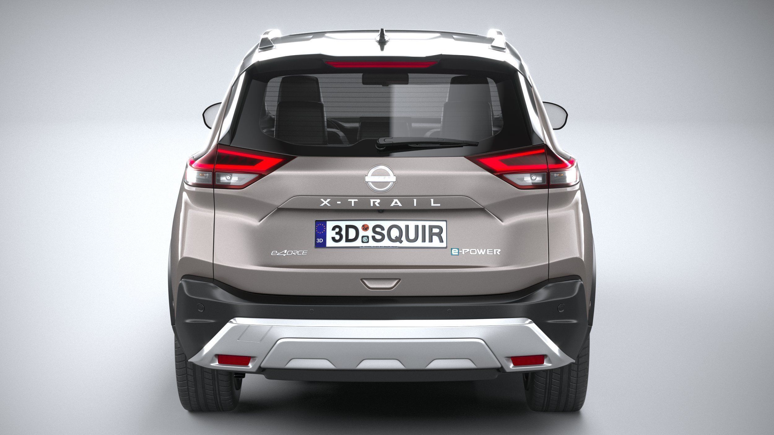 Nissan X-Trail 2023 3D model_4