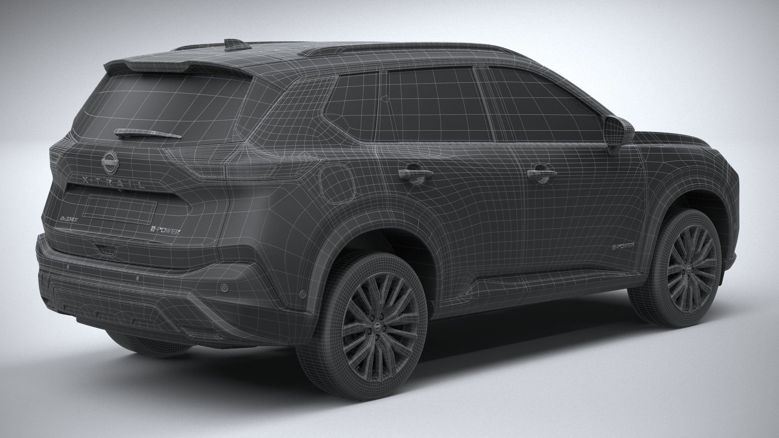 Nissan X-Trail 2023 3D model_29