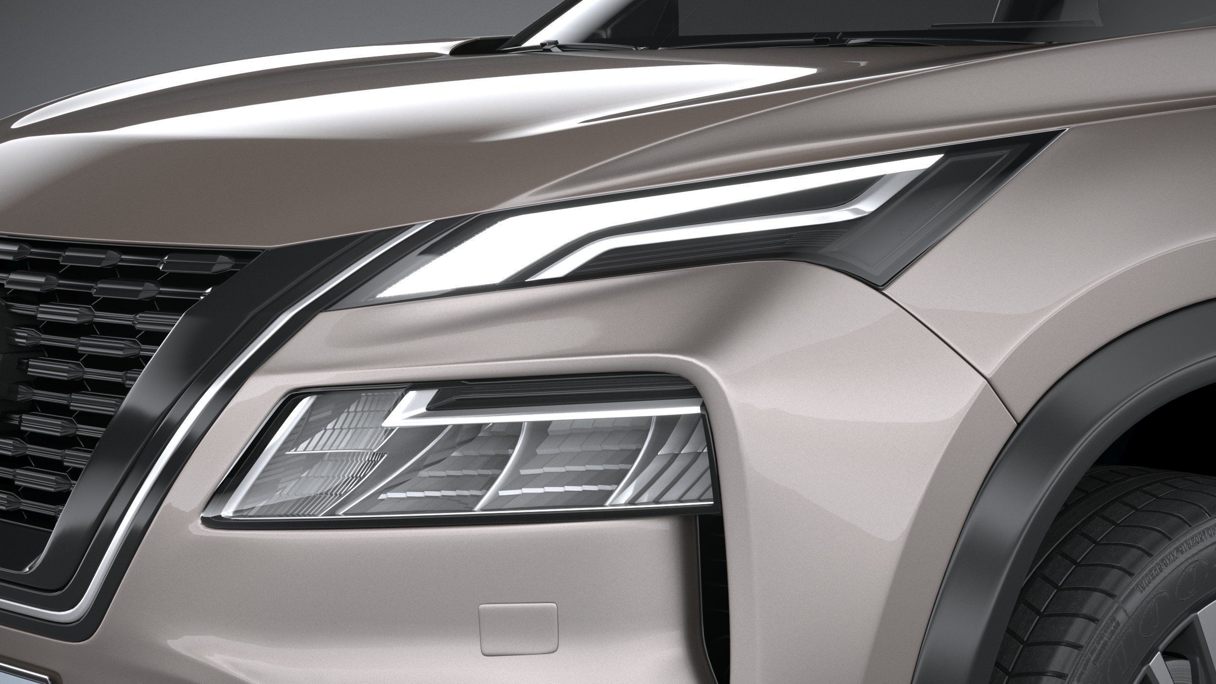 Nissan X-Trail 2023 3D model_14