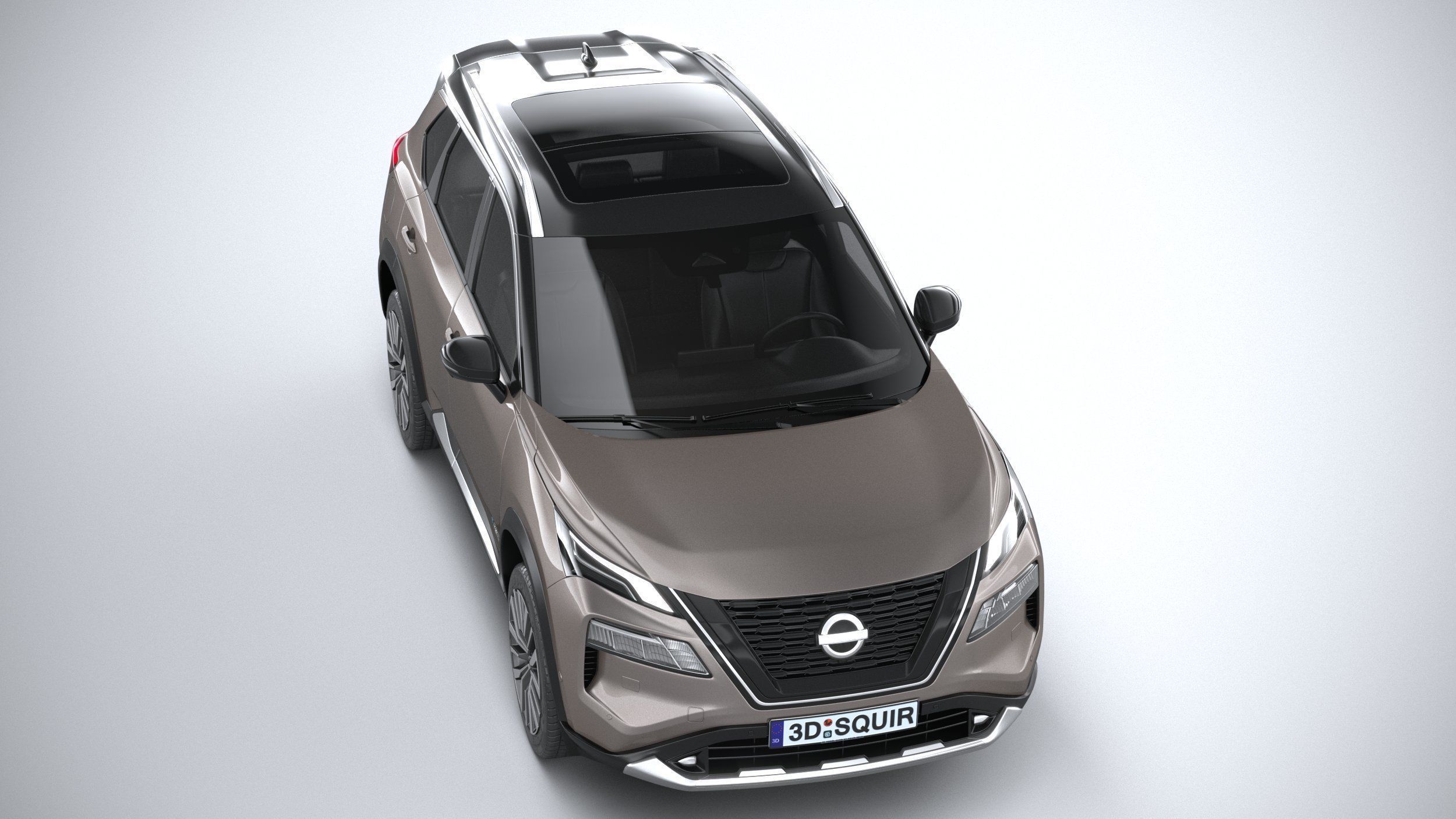 Nissan X-Trail 2023 3D model_12