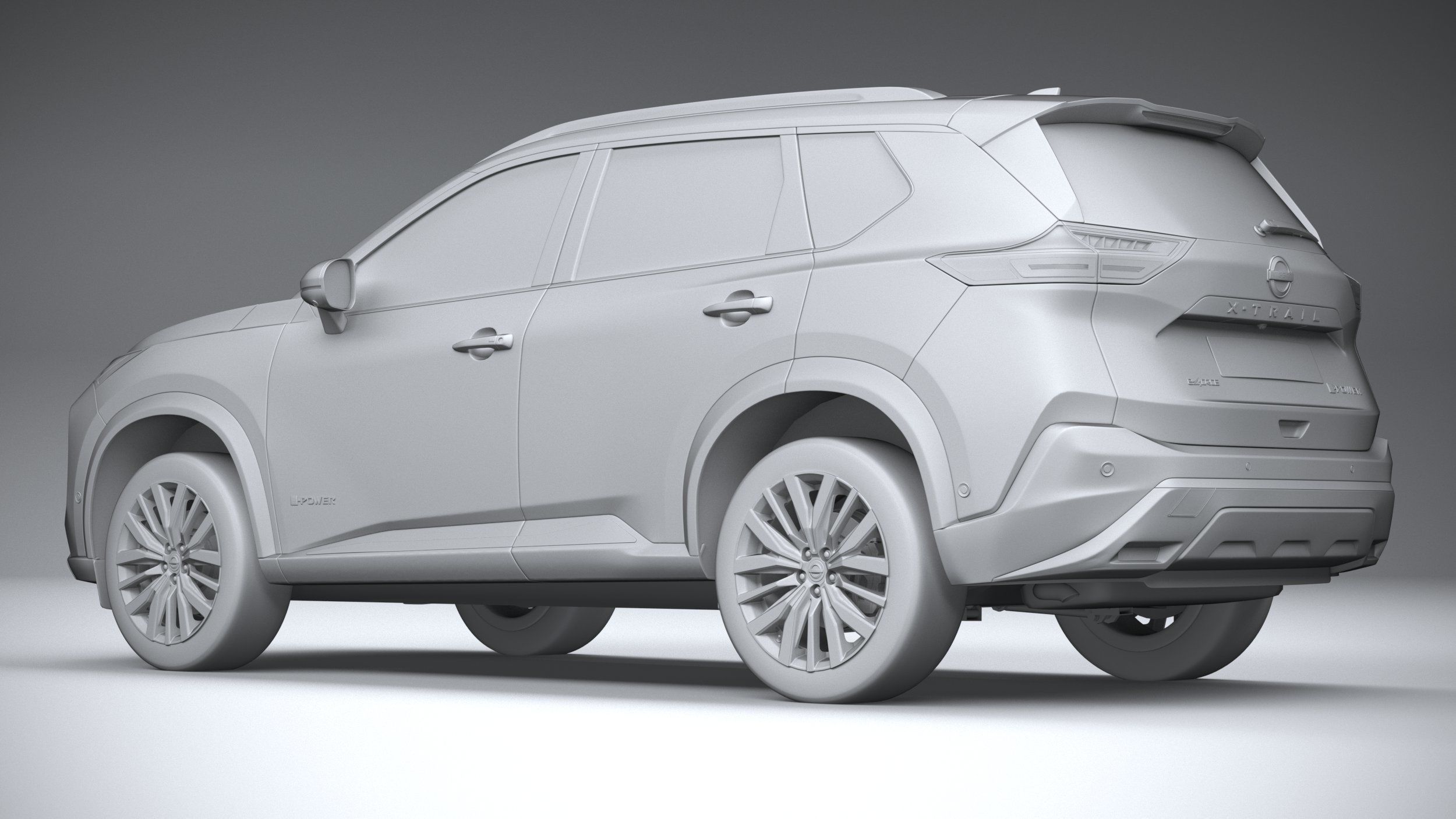 Nissan X-Trail 2023 3D model_21