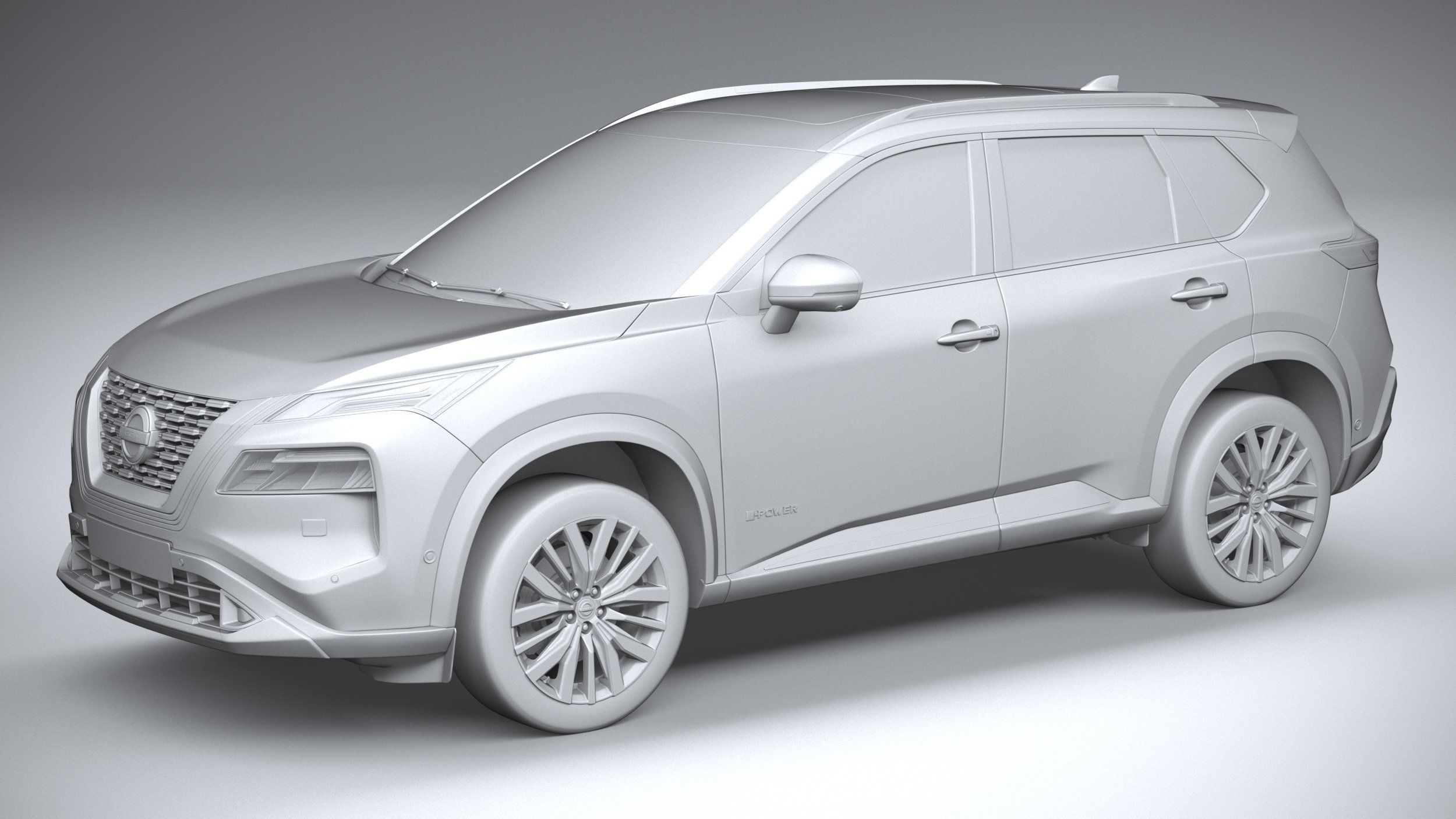 Nissan X-Trail 2023 3D model_19