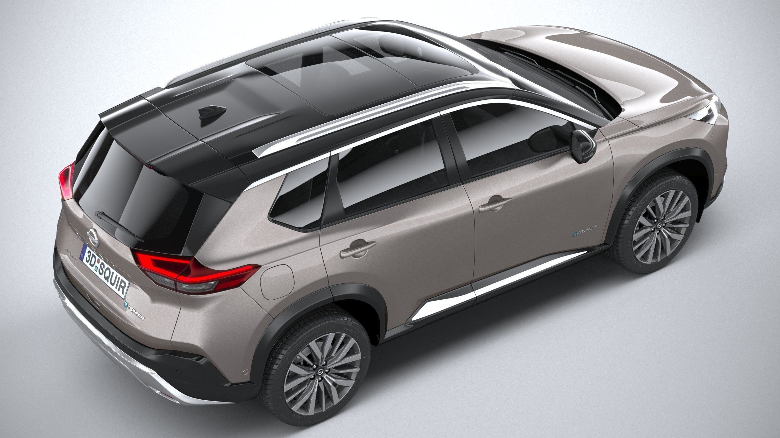 Nissan X-Trail 2023 3D model_10