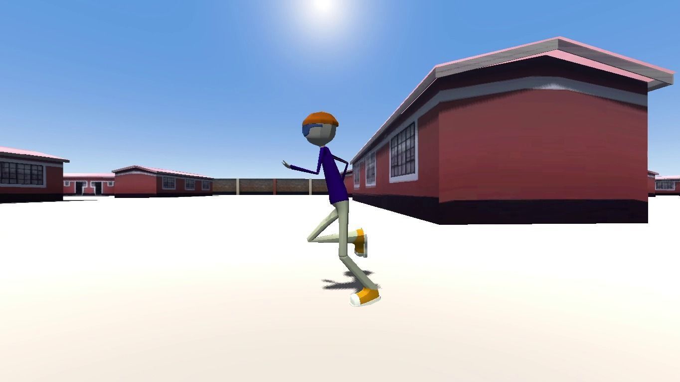 Low Poly Character Kamaa Low-poly 3D model_10