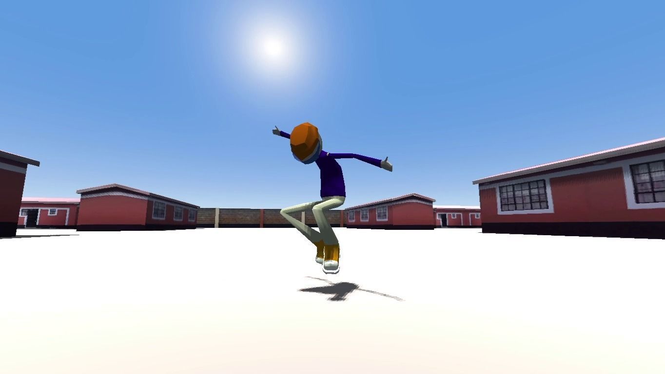 Low Poly Character Kamaa Low-poly 3D model_8