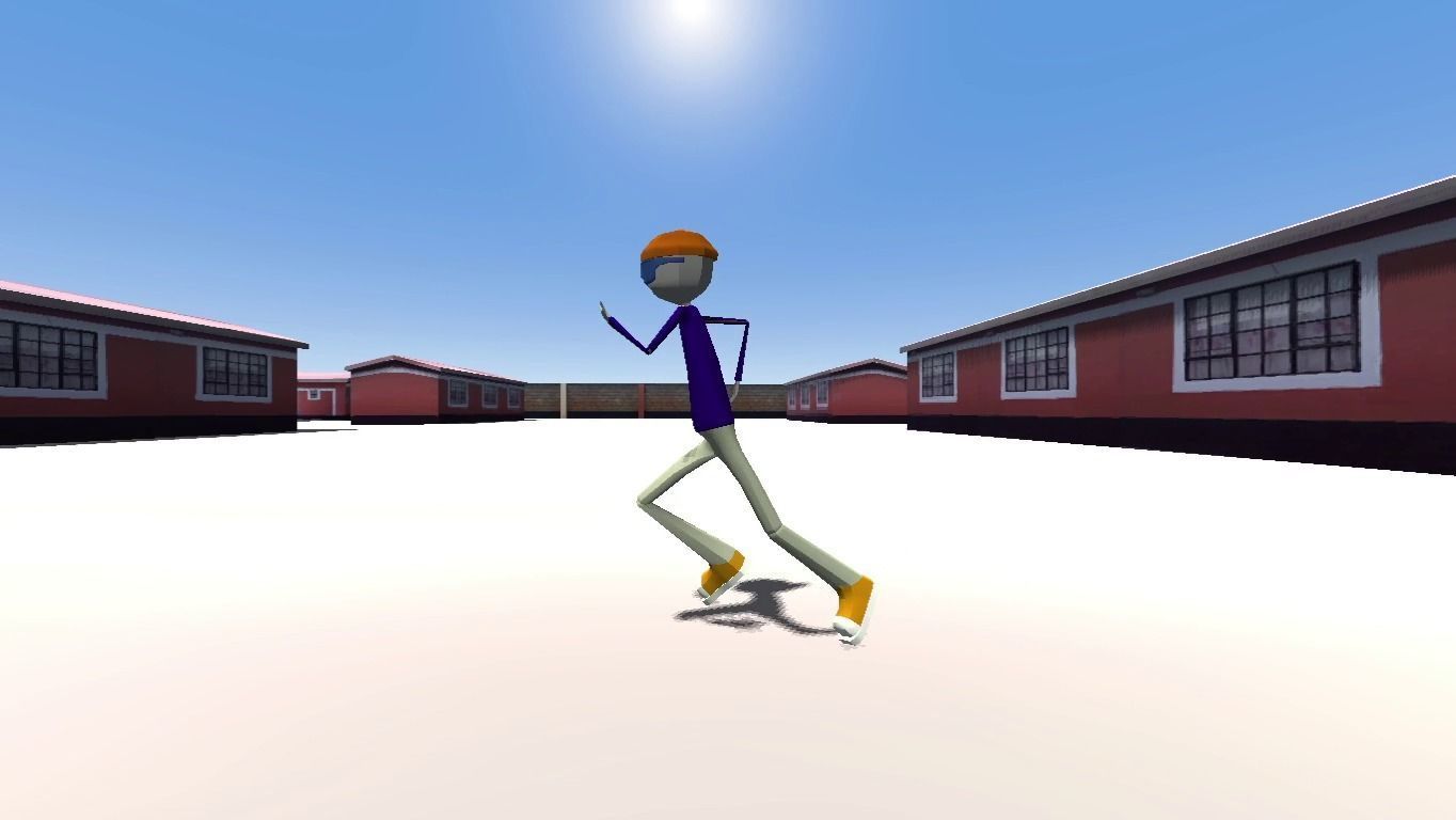 Low Poly Character Kamaa Low-poly 3D model_11