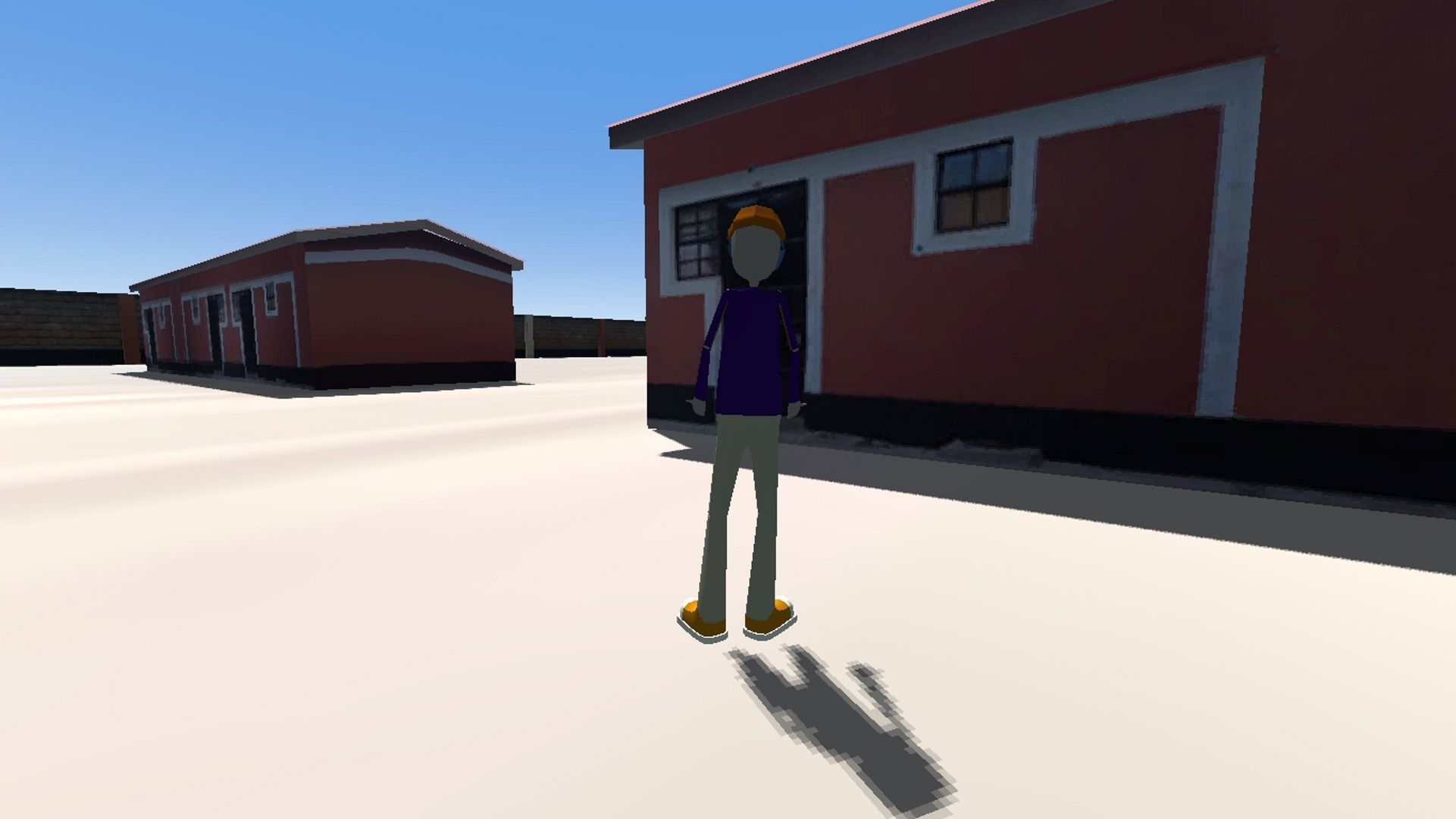 Low Poly Character Kamaa Low-poly 3D model_1