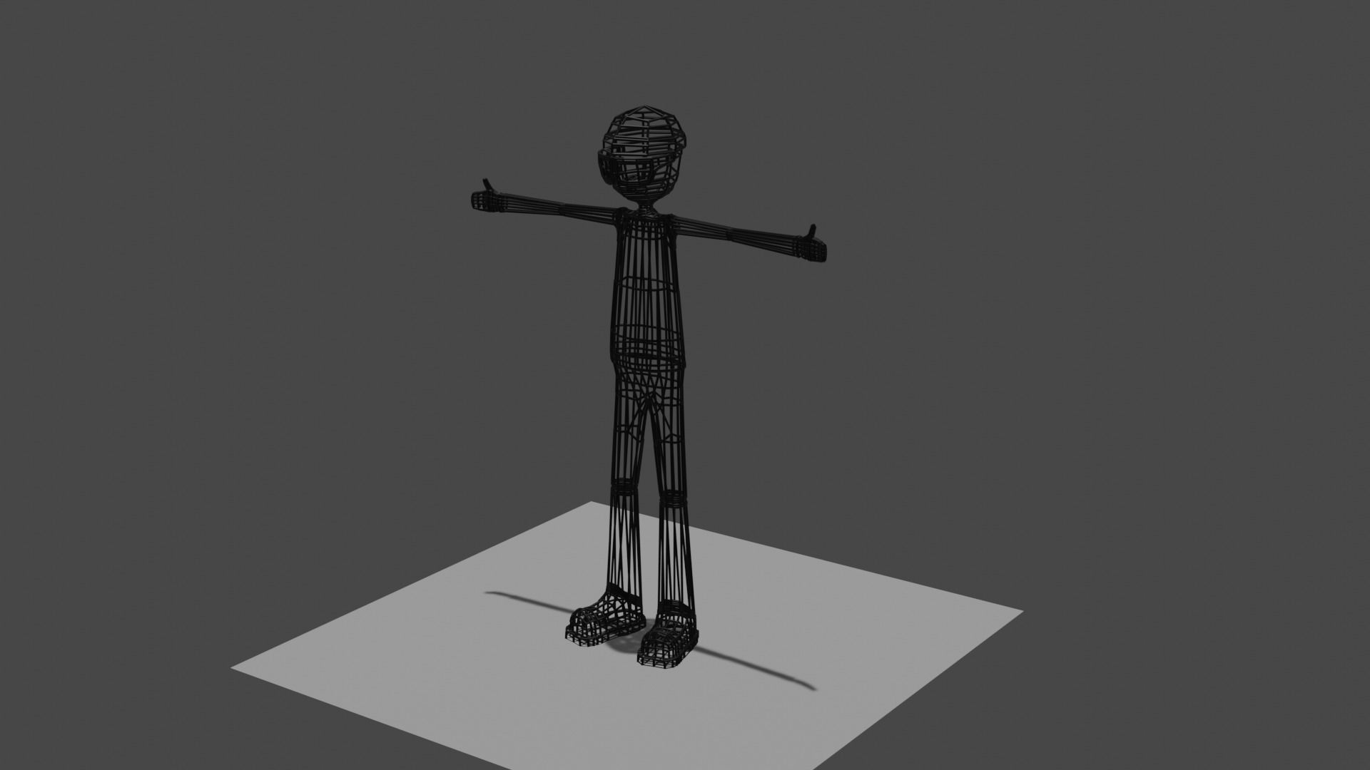 Low Poly Character Kamaa Low-poly 3D model_2