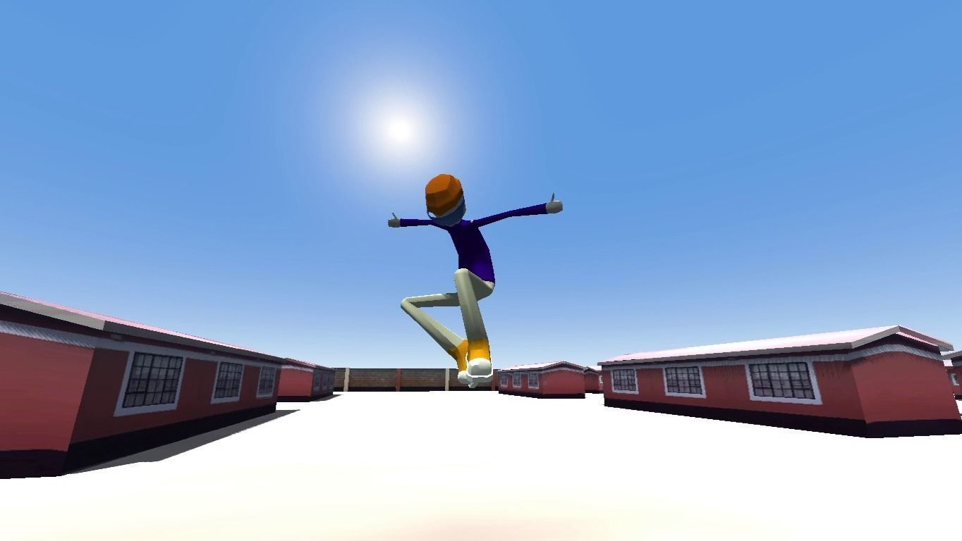 Low Poly Character Kamaa Low-poly 3D model_9