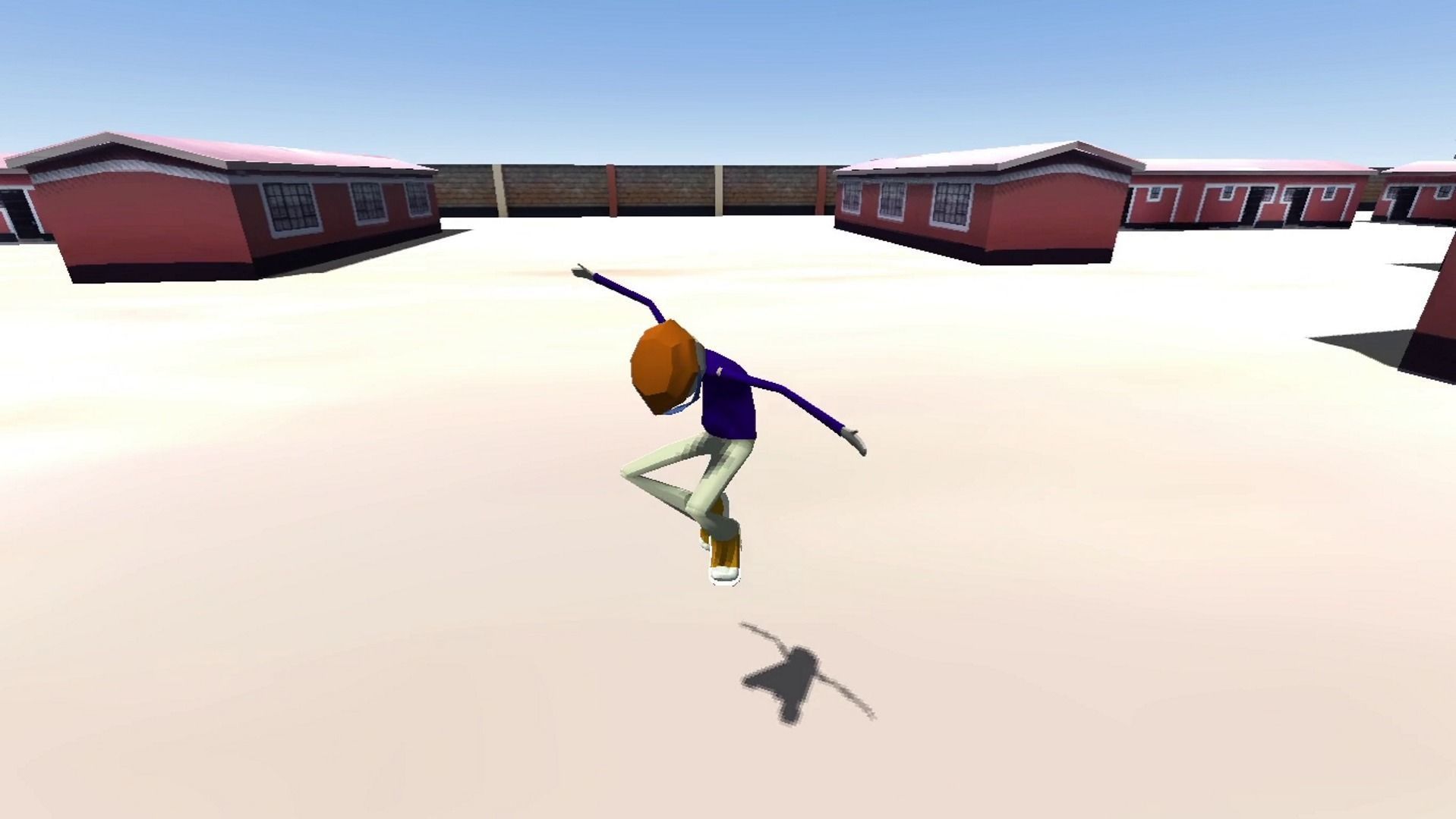 Low Poly Character Kamaa Low-poly 3D model_6