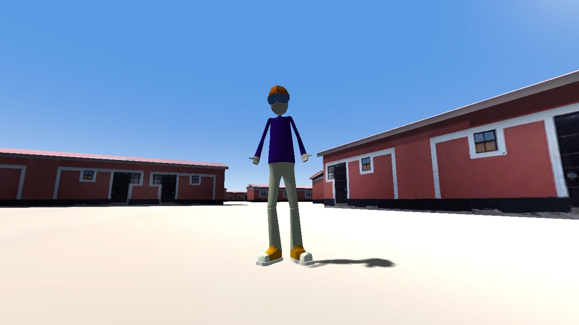 Low Poly Character Kamaa Low-poly 3D model_5