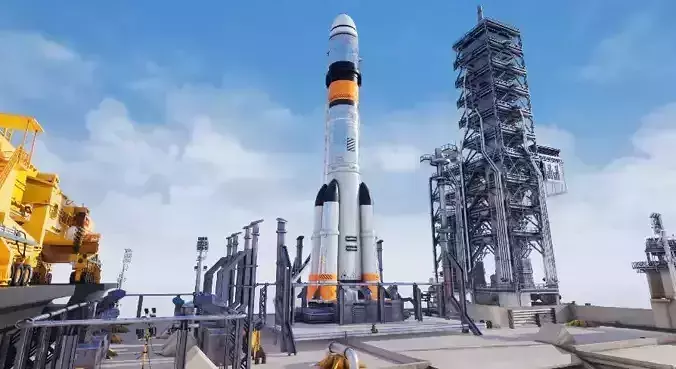 Russian Rocket Launch  Modular Environment