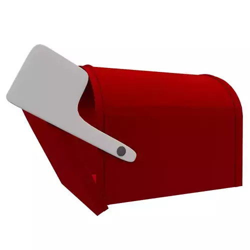 3D Letterbox Briefkasten Mailbox 3D model