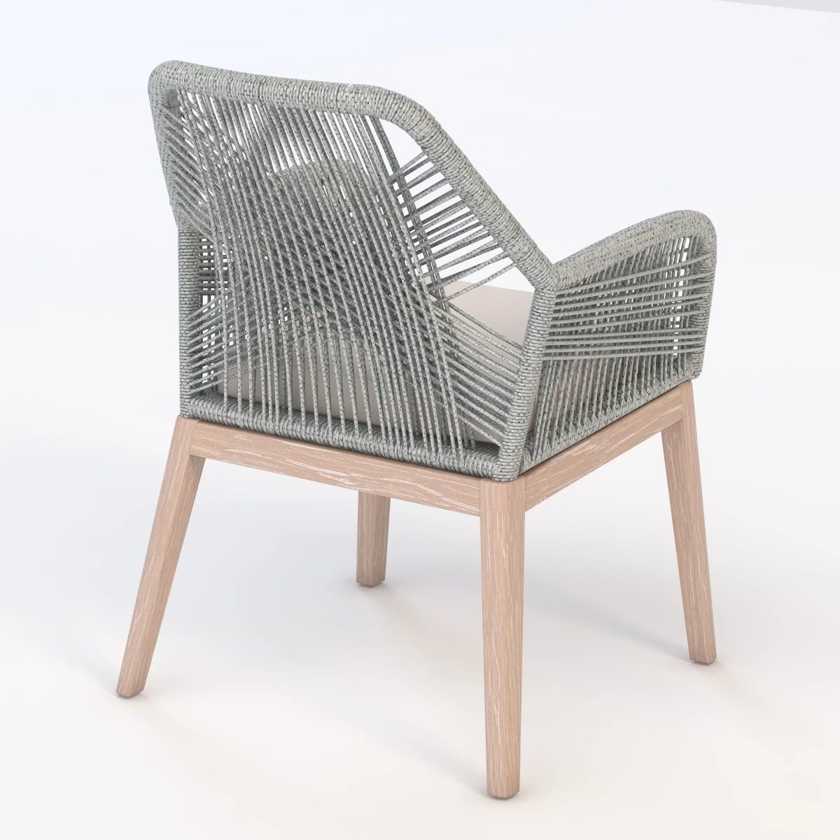 Loom Arm Chair 3D model_3