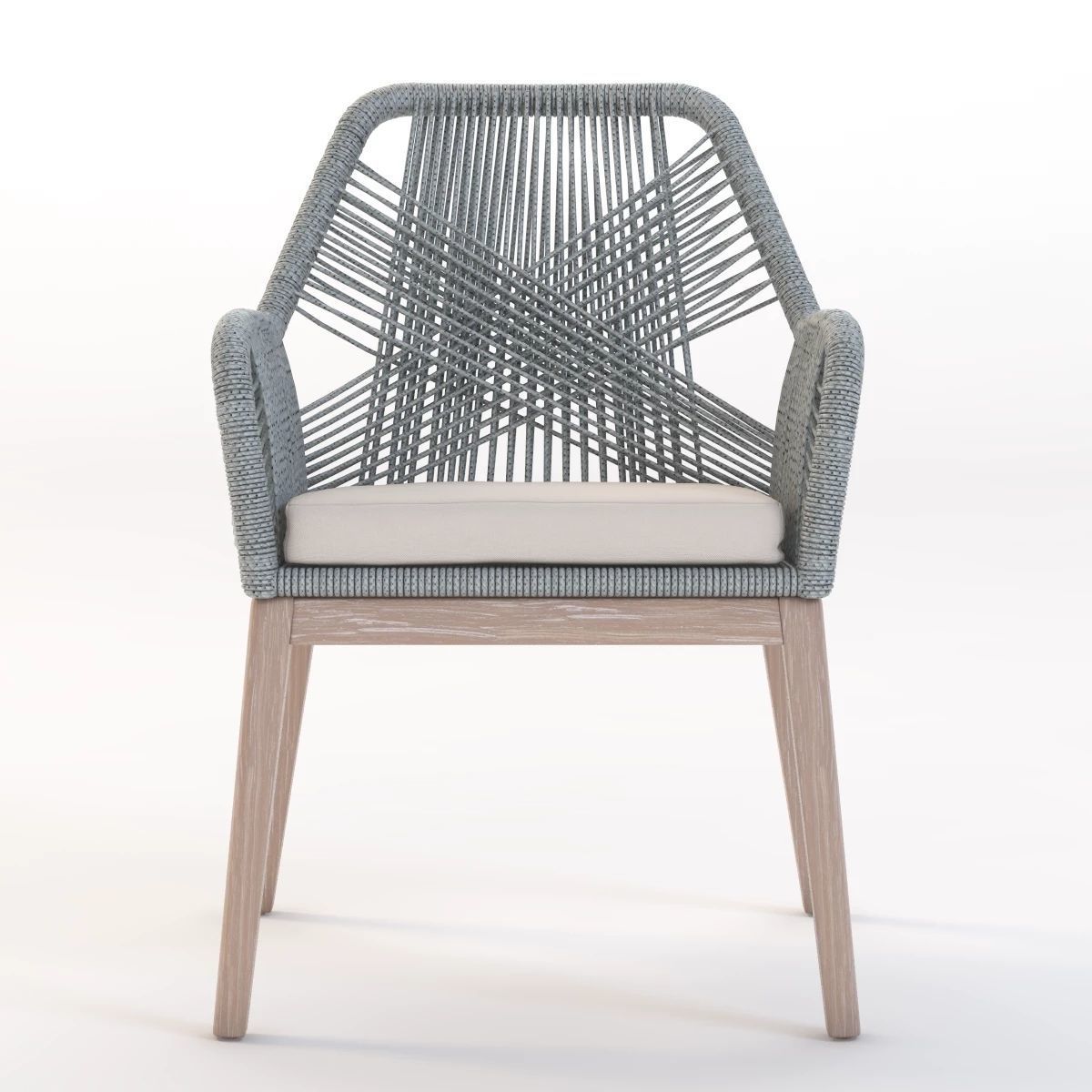 Loom Arm Chair 3D model_8