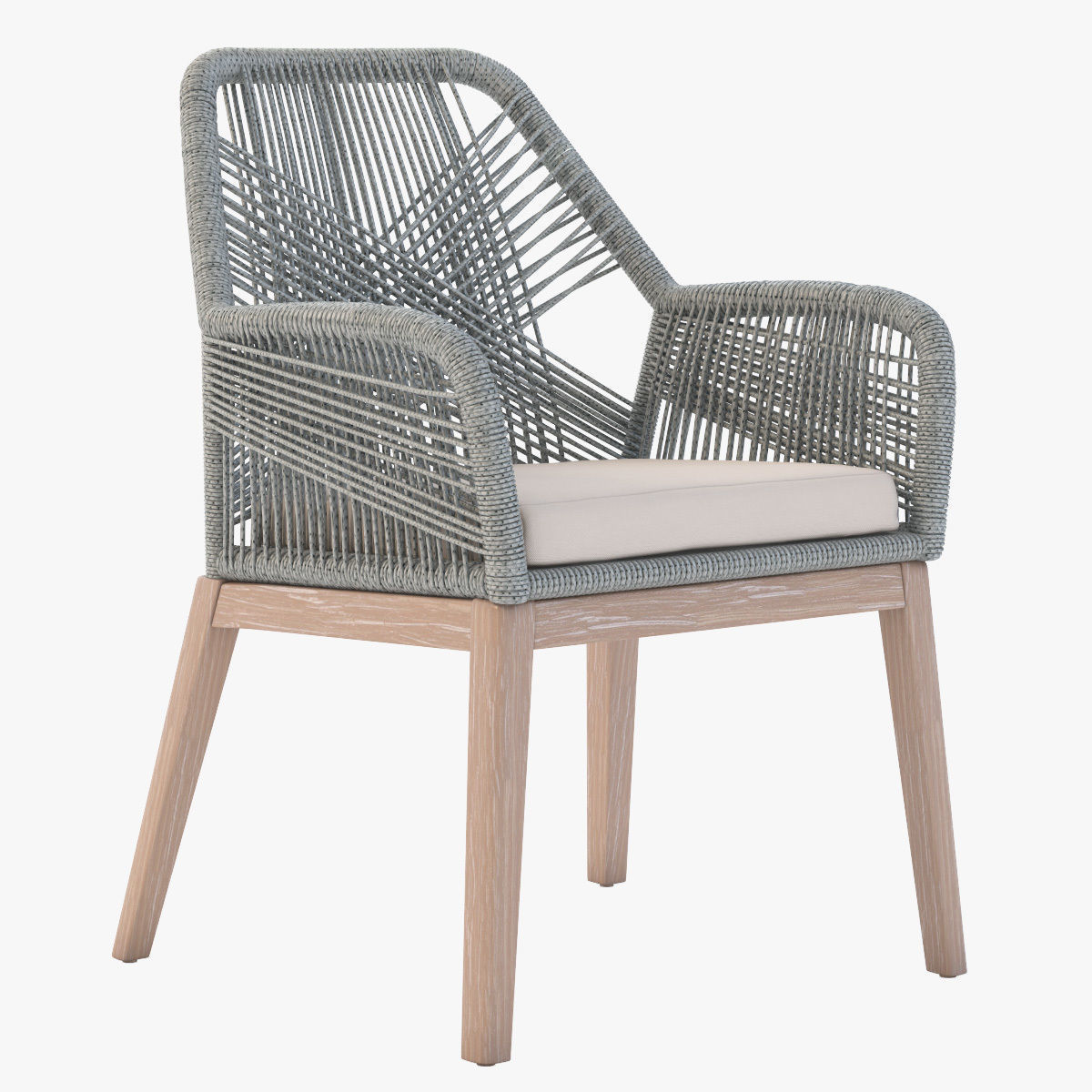 Loom Arm Chair 3D model_9