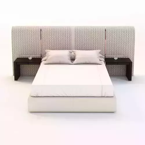 luxury hotel room bed