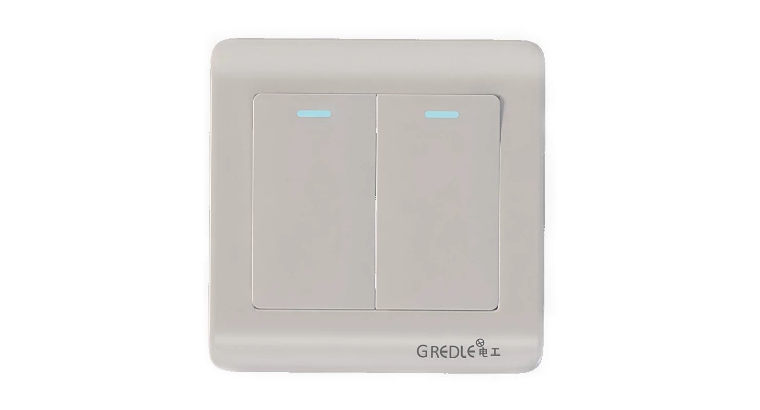 Luxury Wall Socket Interruptor and Charger Power Outlet Set 3D model_7