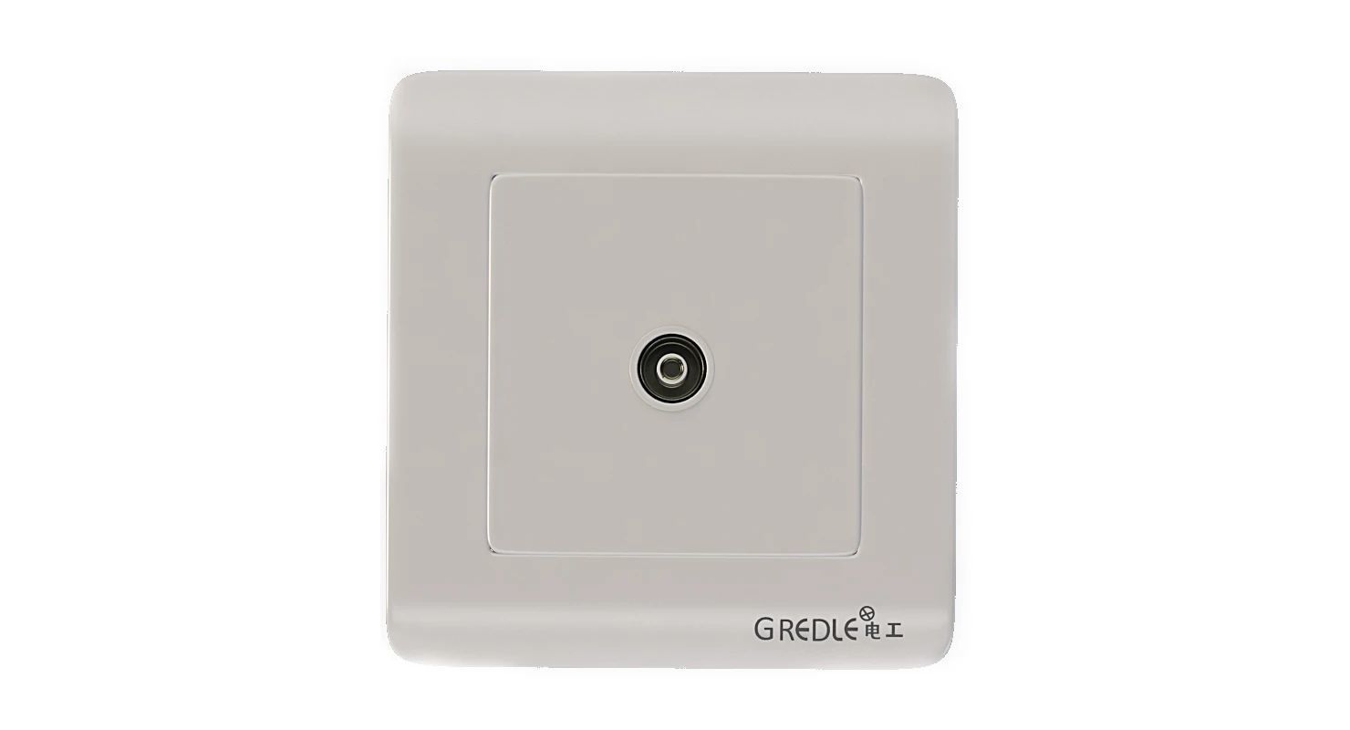 Luxury Wall Socket Interruptor and Charger Power Outlet Set 3D model_5