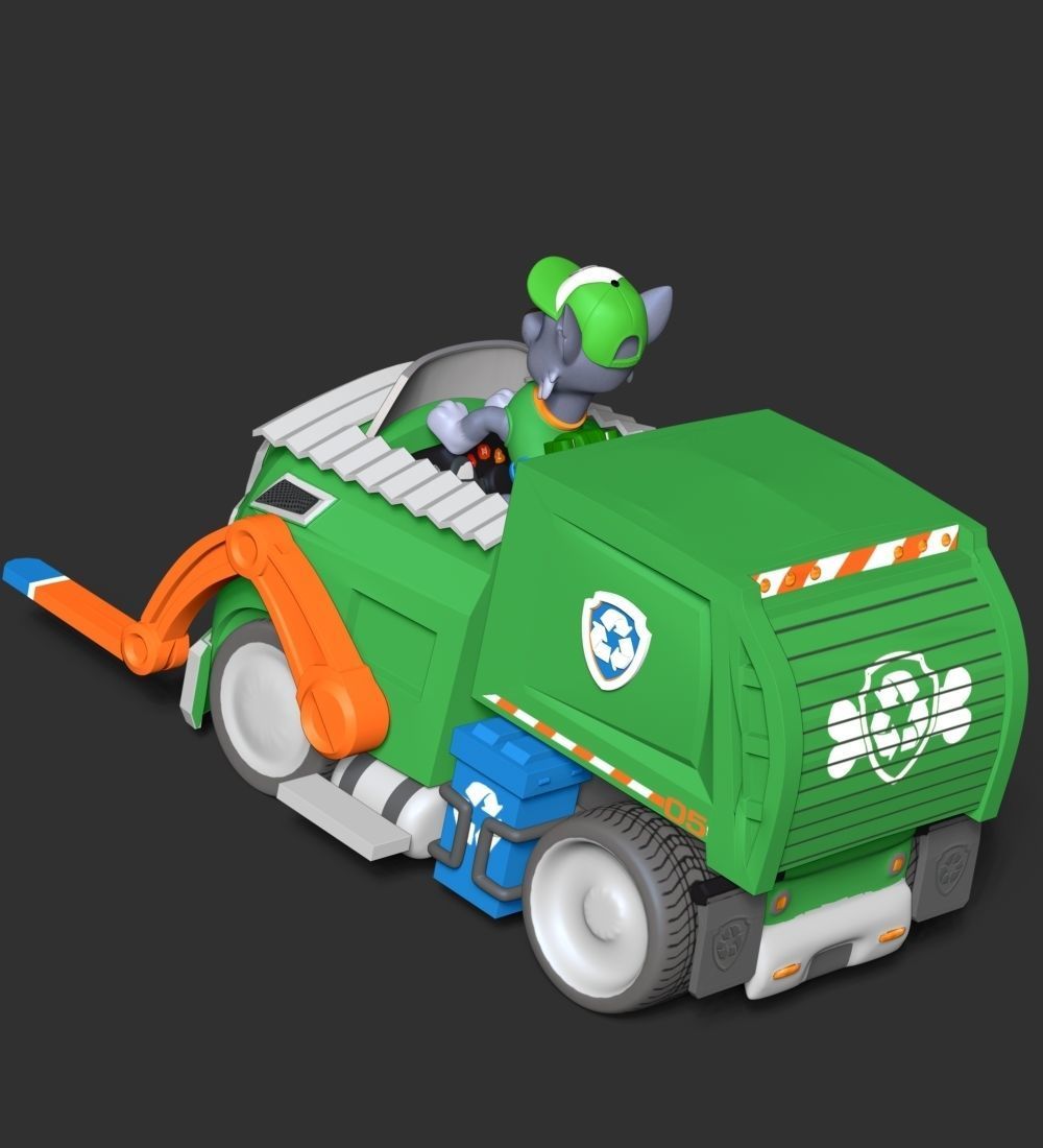 Rocky - Paw Patrol 3D print model_15