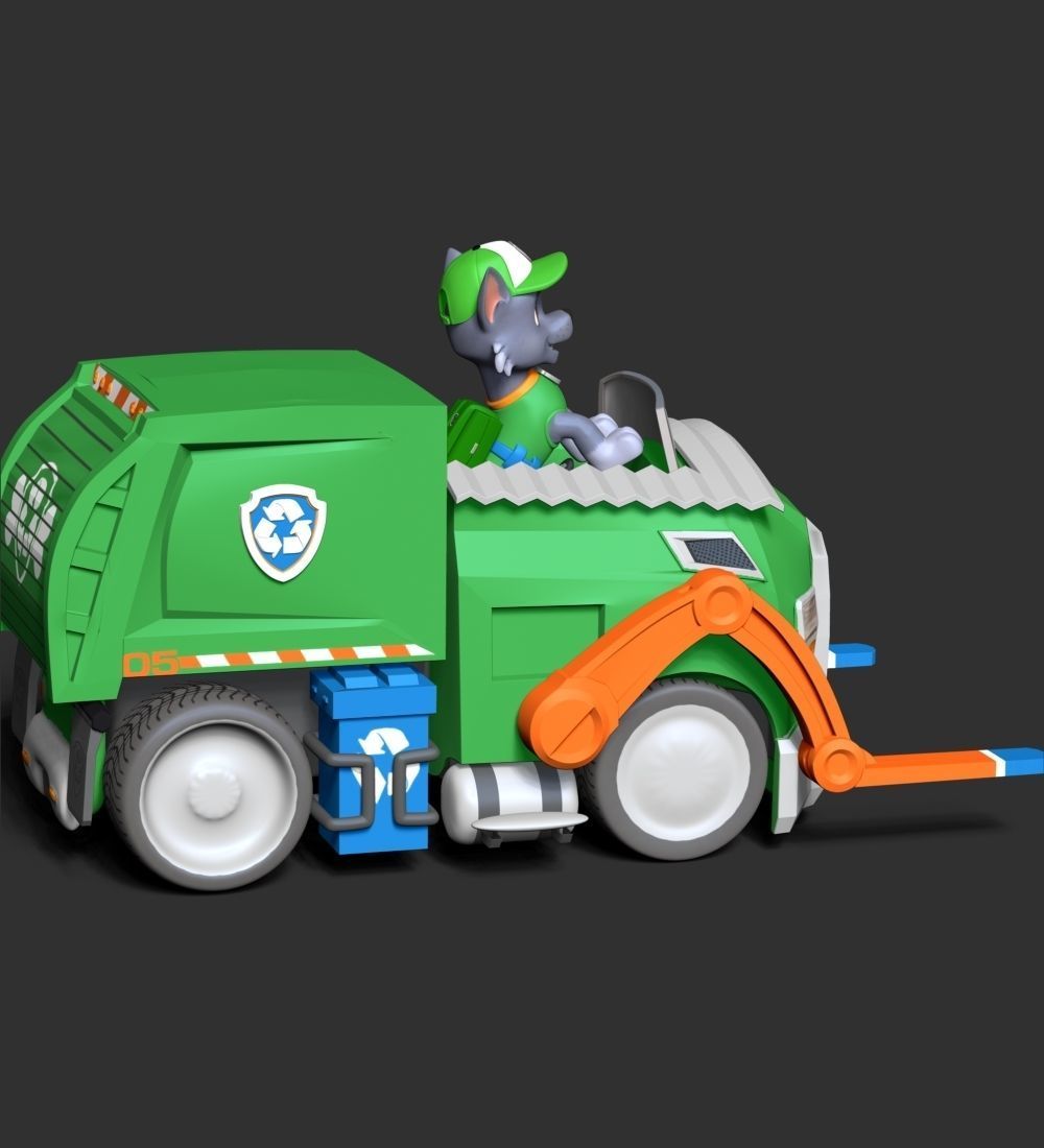 Rocky - Paw Patrol 3D print model_14