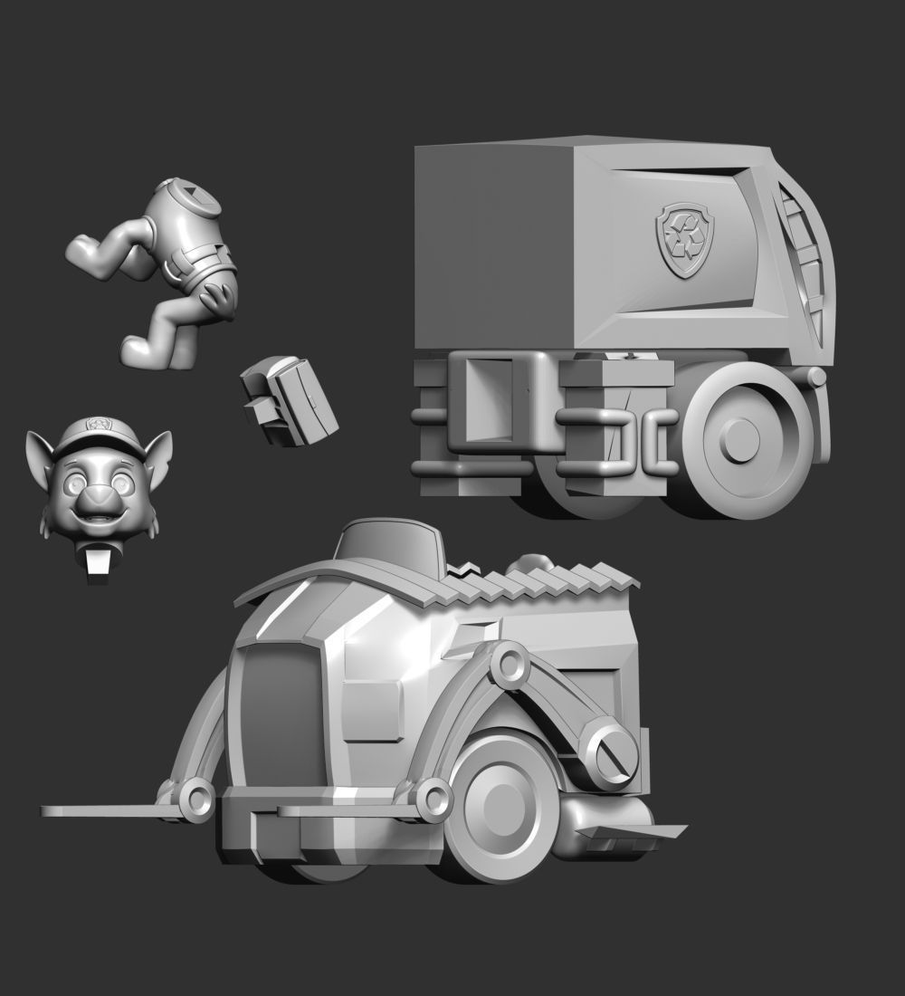 Rocky - Paw Patrol 3D print model_30