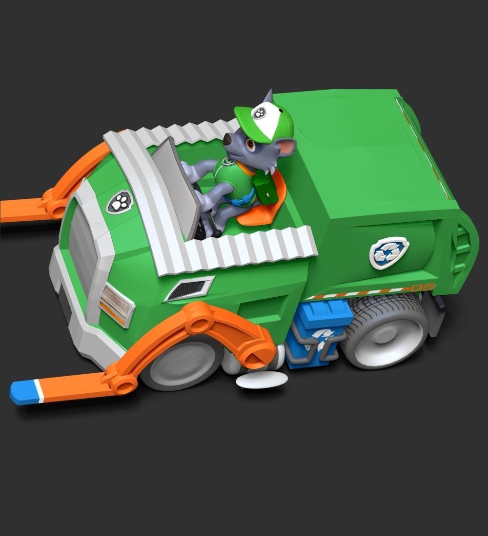 Rocky - Paw Patrol 3D print model_12