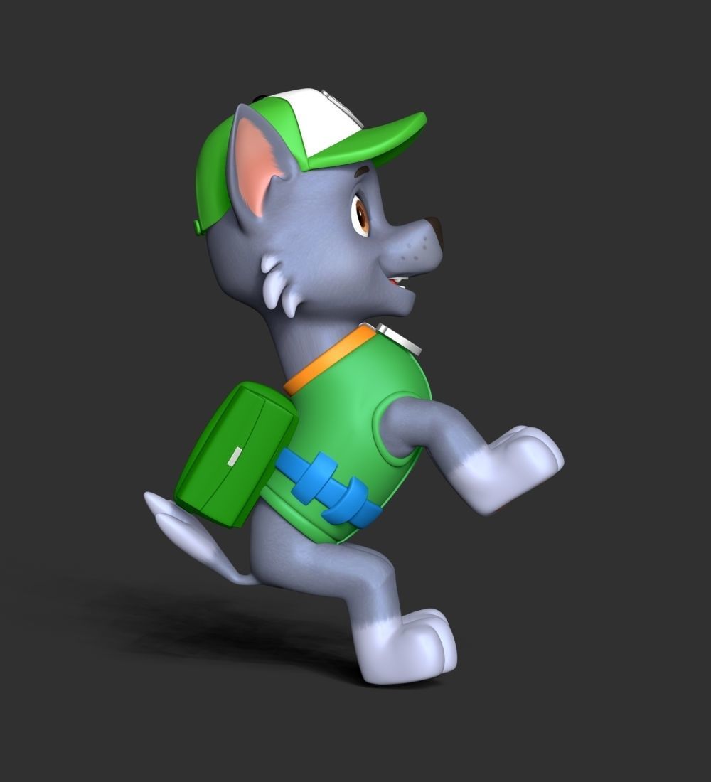 Rocky - Paw Patrol 3D print model_10