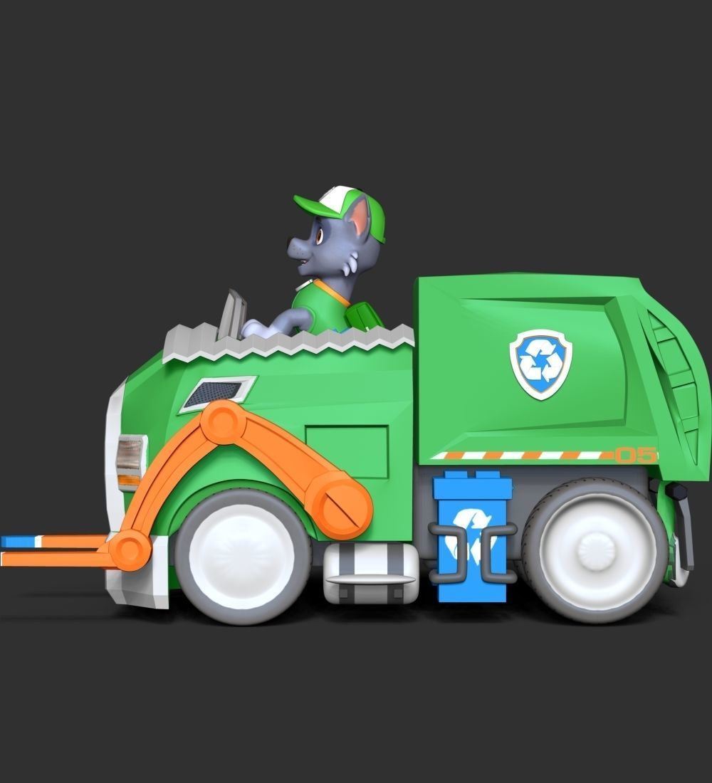 Rocky - Paw Patrol 3D print model_13