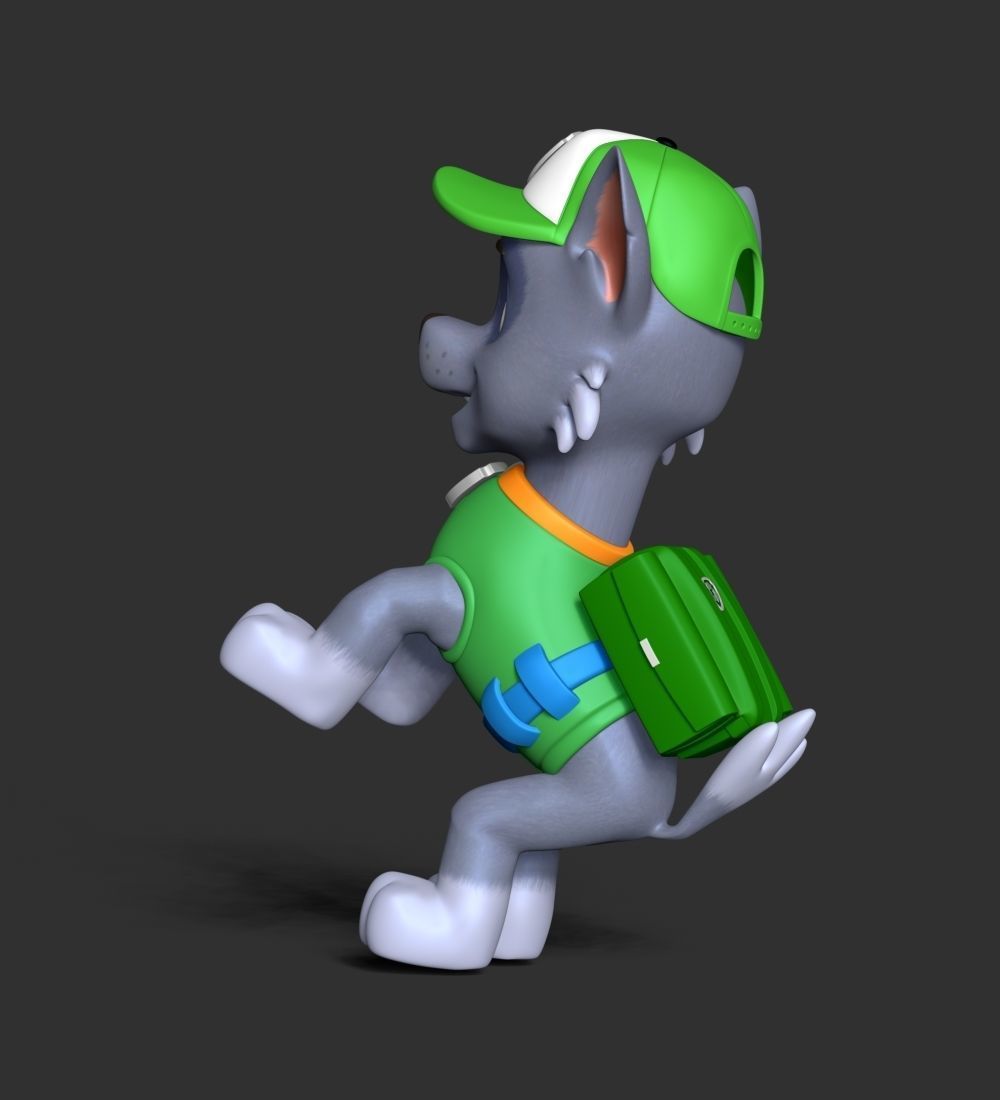 Rocky - Paw Patrol 3D print model_9