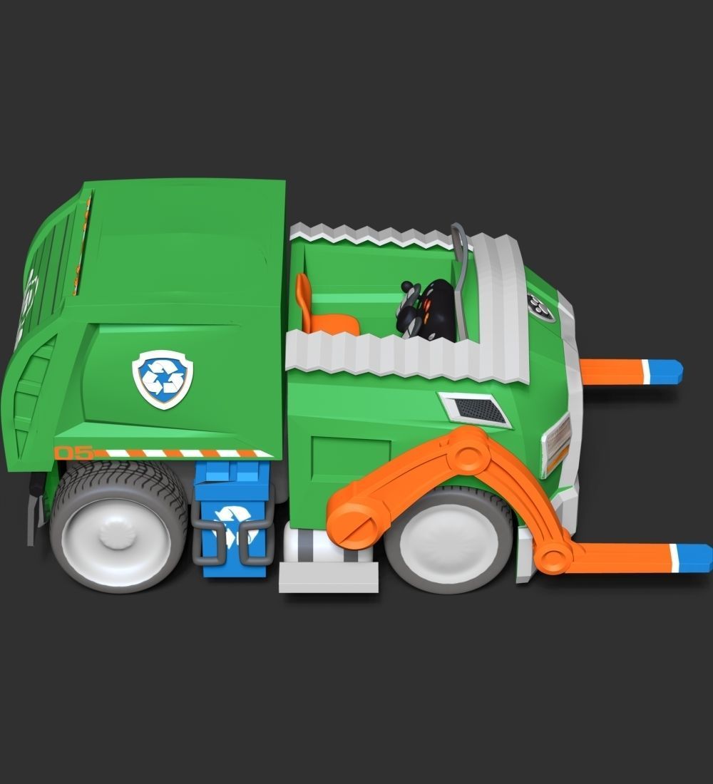 Rocky - Paw Patrol 3D print model_16