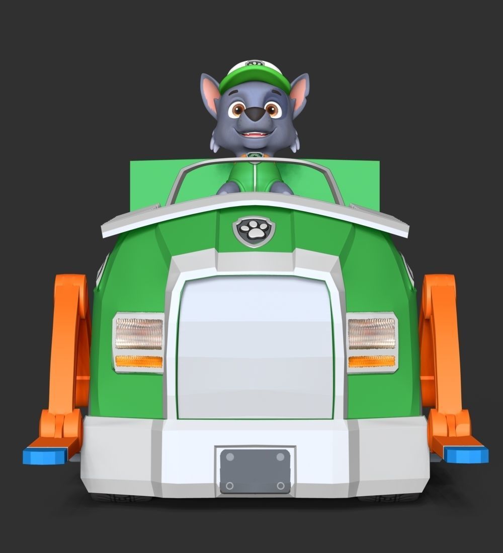 Rocky - Paw Patrol 3D print model_8
