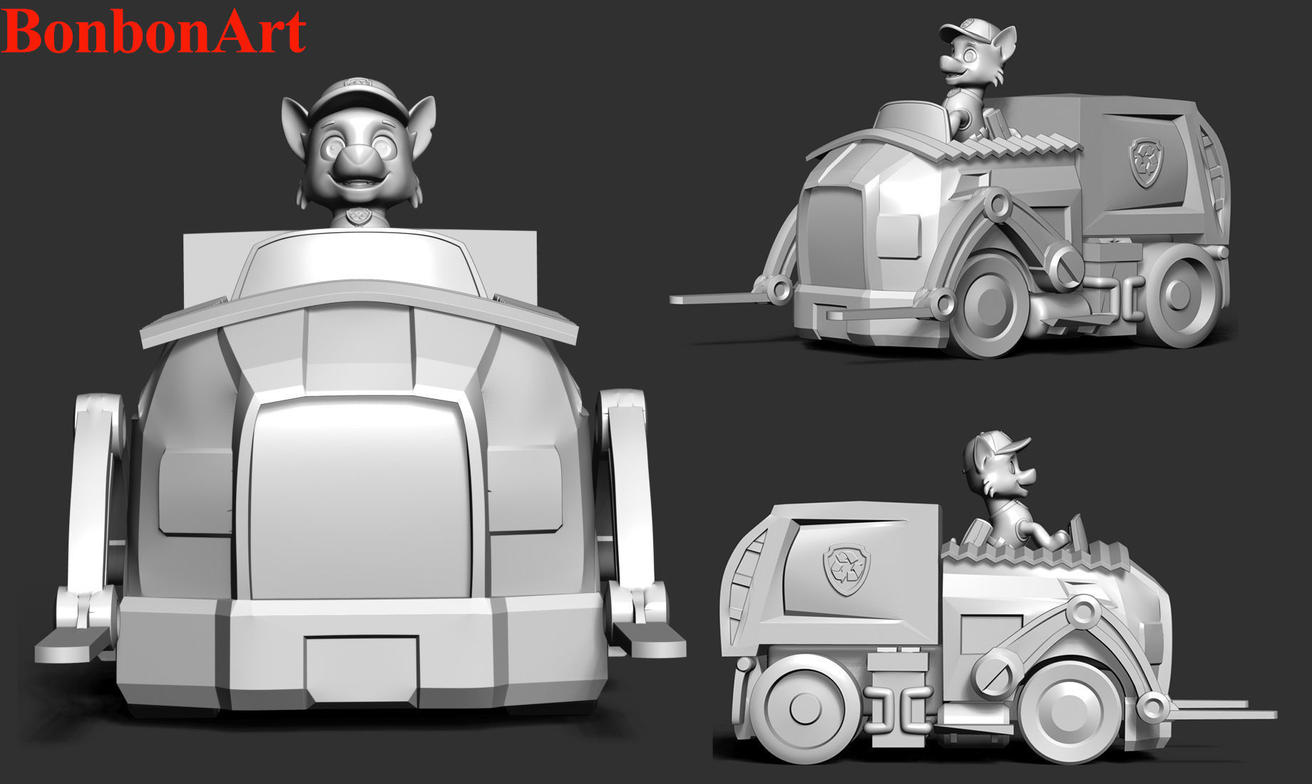 Rocky - Paw Patrol 3D print model_5