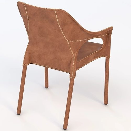 Malaga Chair 3D model 4