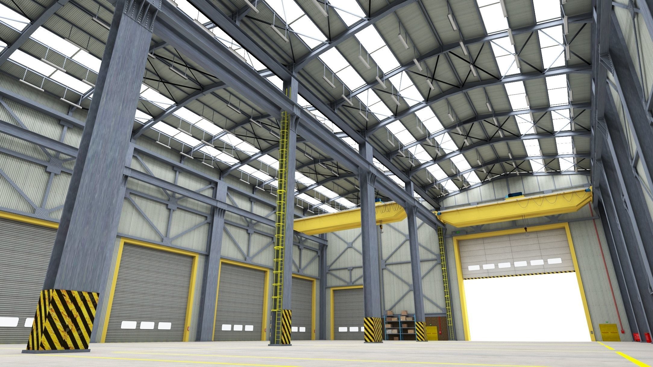 Factory Building- Vol 05- High detail 3d models 3D model_5
