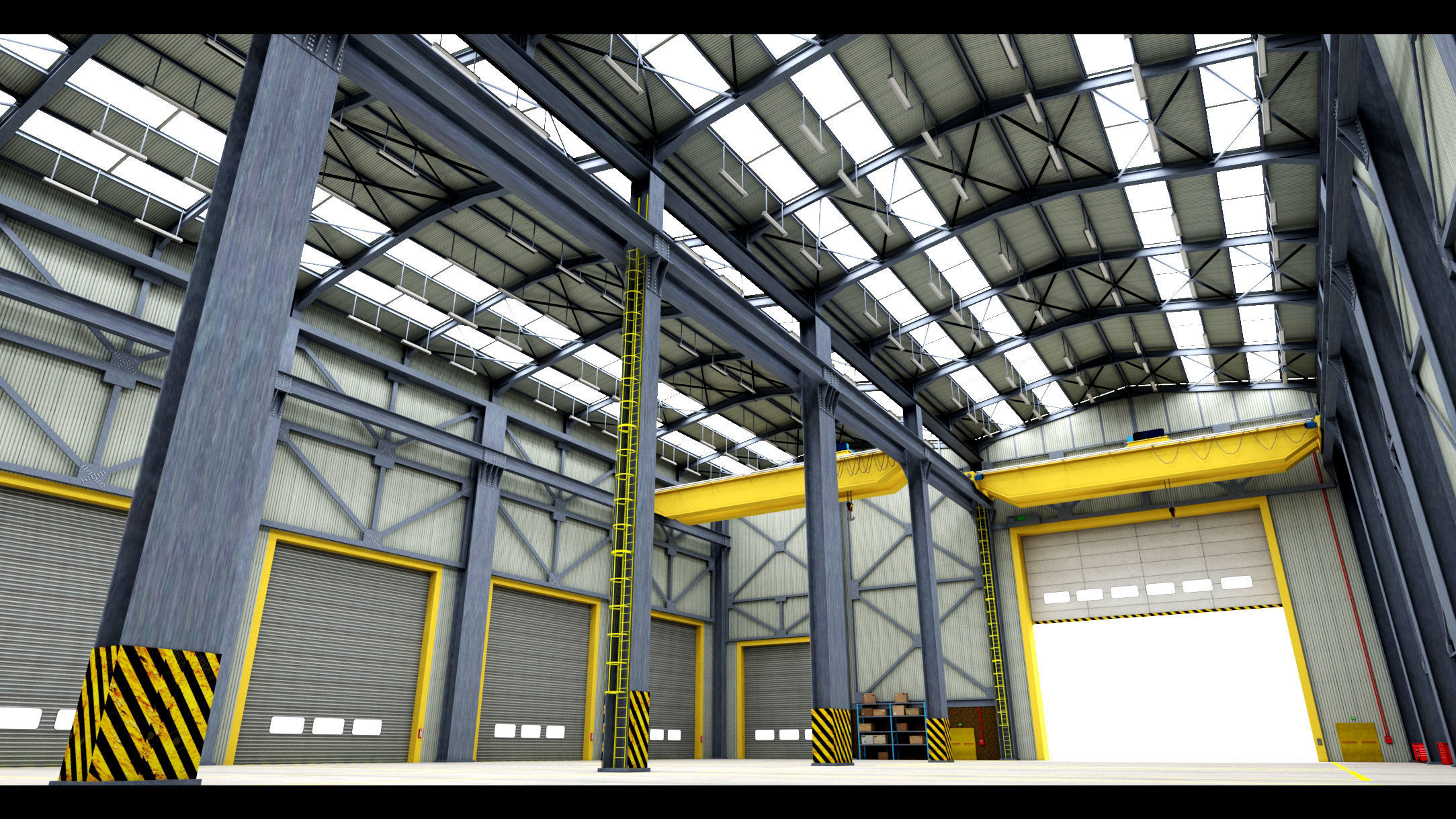 Factory Building- Vol 05- High detail 3d models 3D model_7