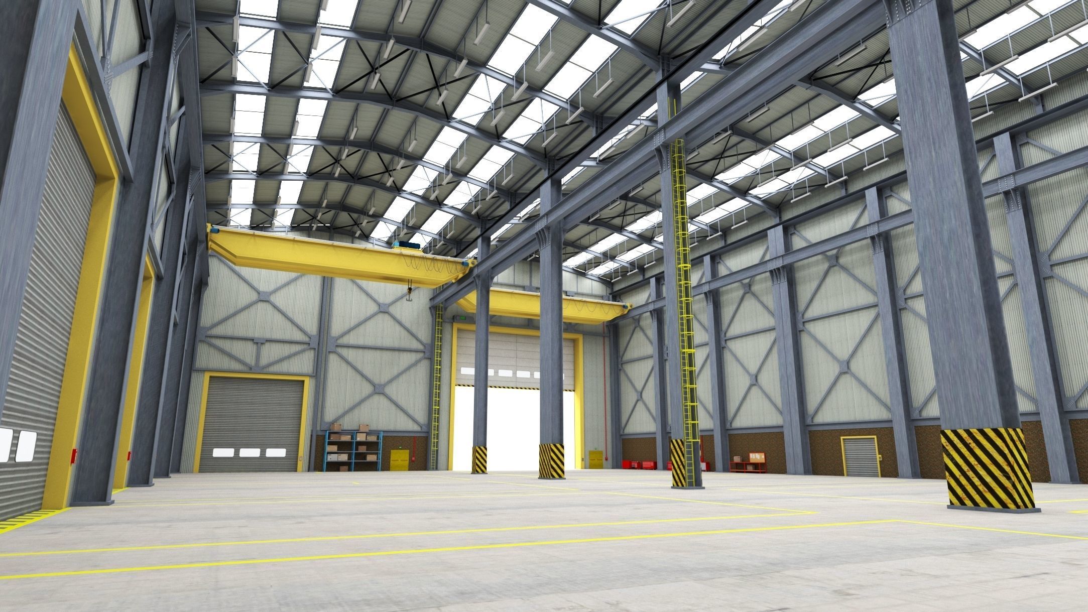 Factory Building- Vol 05- High detail 3d models 3D model_4