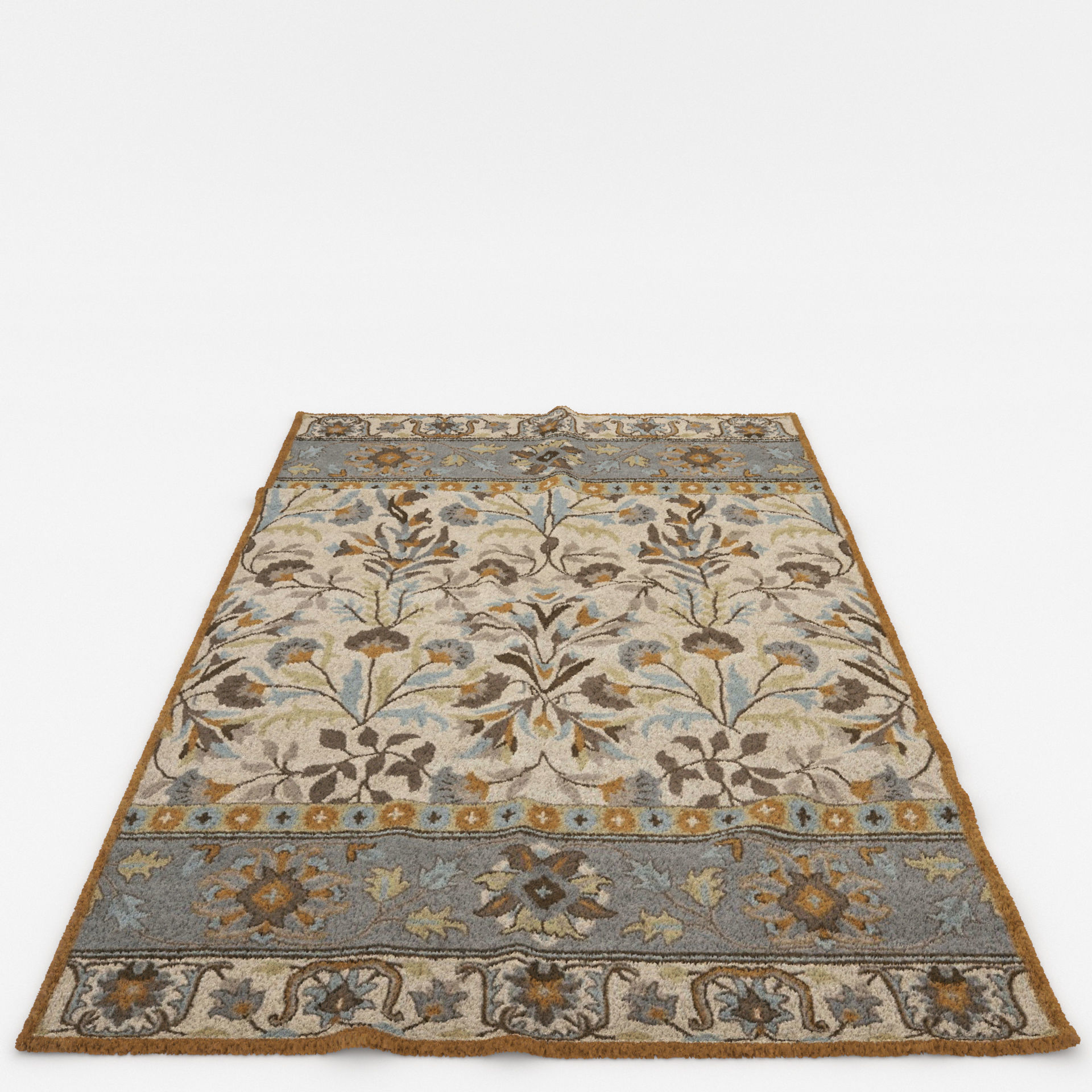Rugs No 783 Low-poly 3D model_7