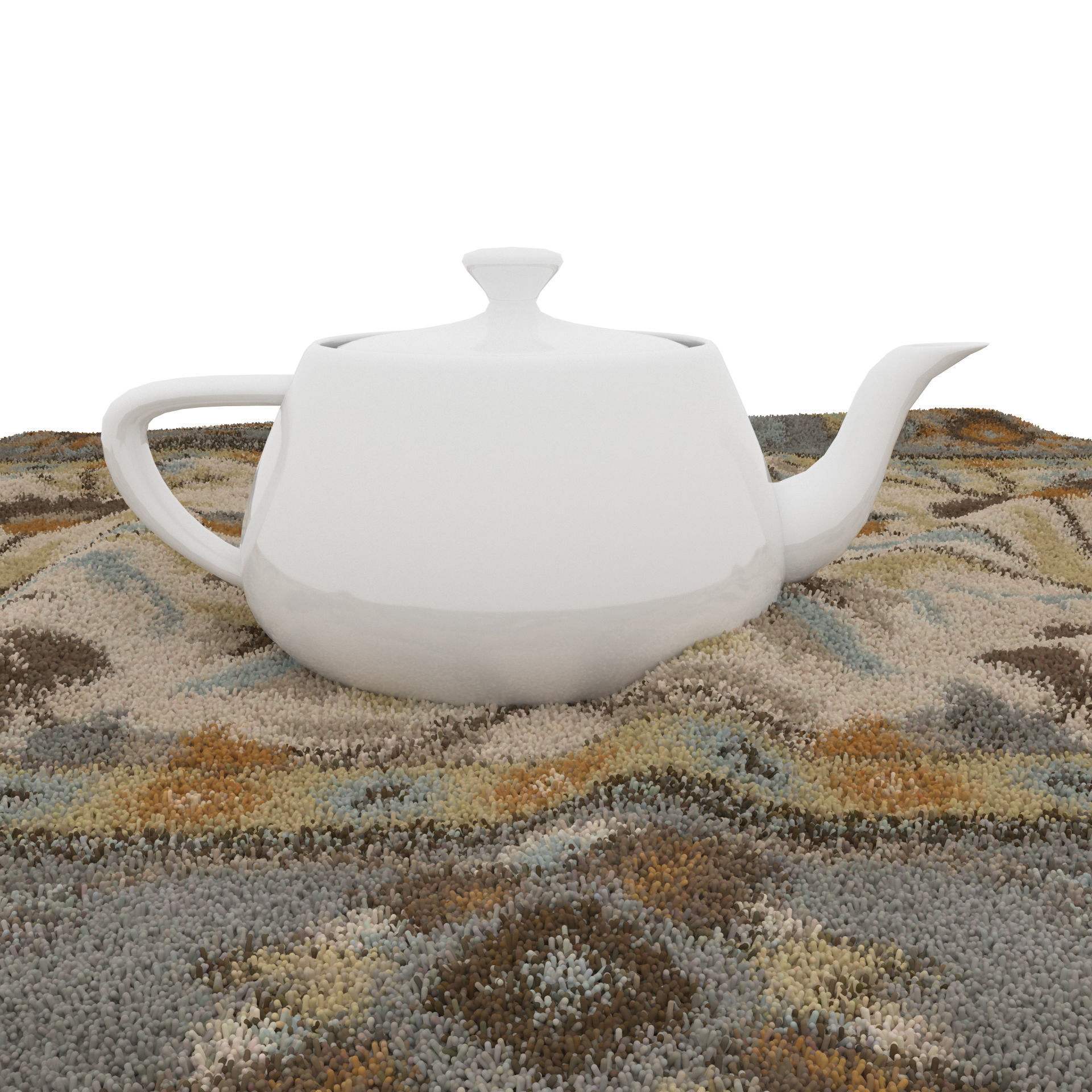 Rugs No 783 Low-poly 3D model_6