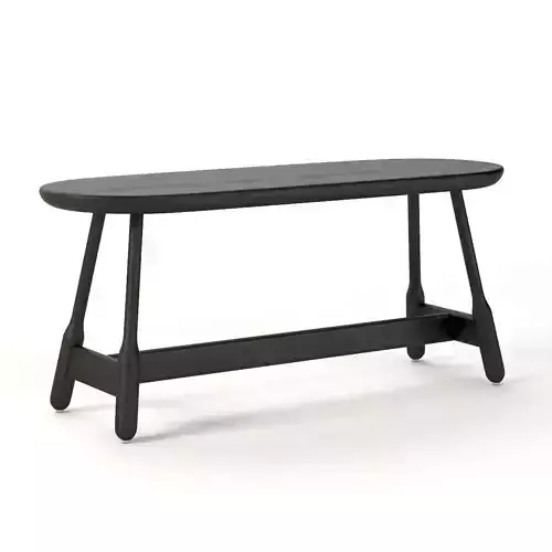 Massproductions Albert Solid Wood Bench