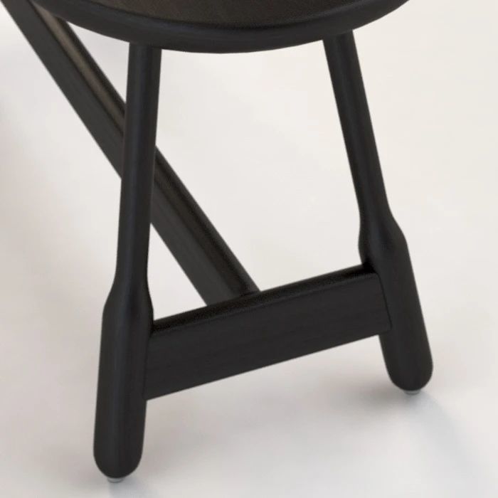 Massproductions Albert Solid Wood Bench 3D model_7