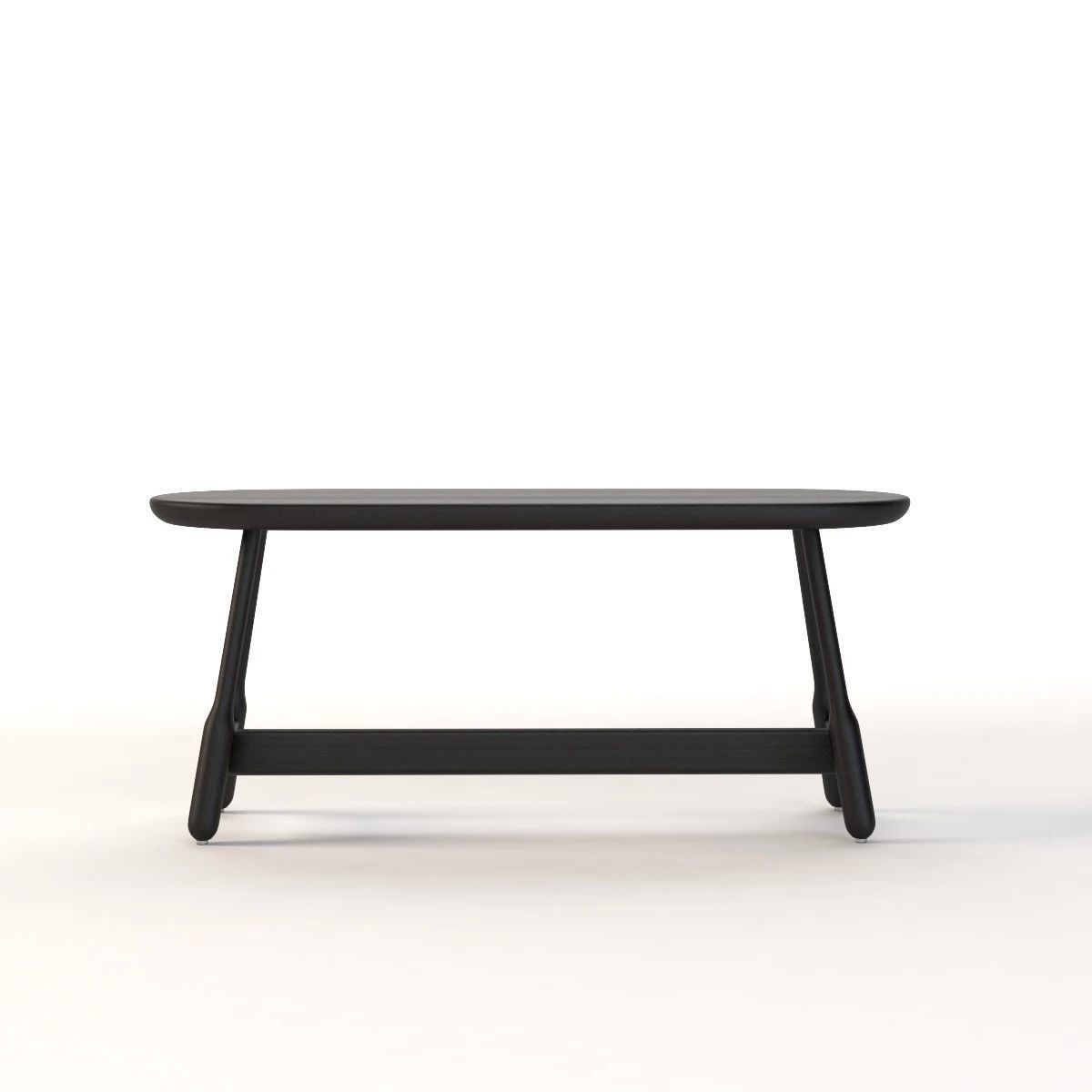 Massproductions Albert Solid Wood Bench 3D model_6