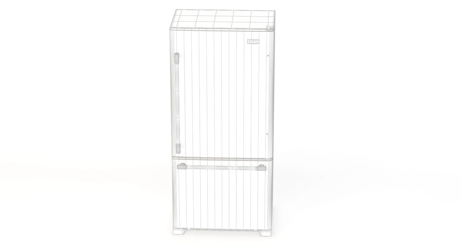 Maytag Bottom Freezer Refrigerator 3D model_2