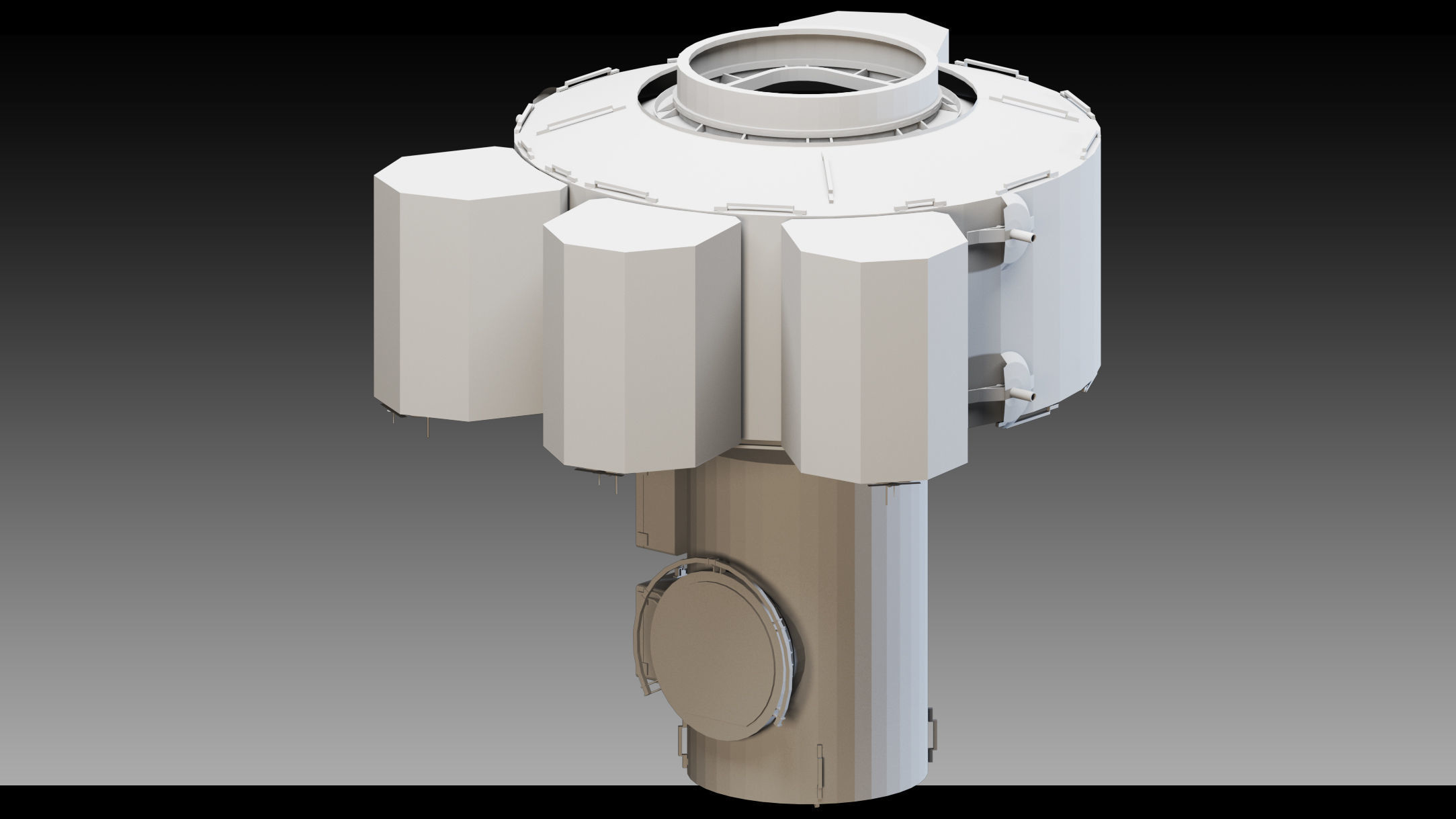 30- Satellite Props- High detail 3d models- Vol 04 Low-poly 3D model_8