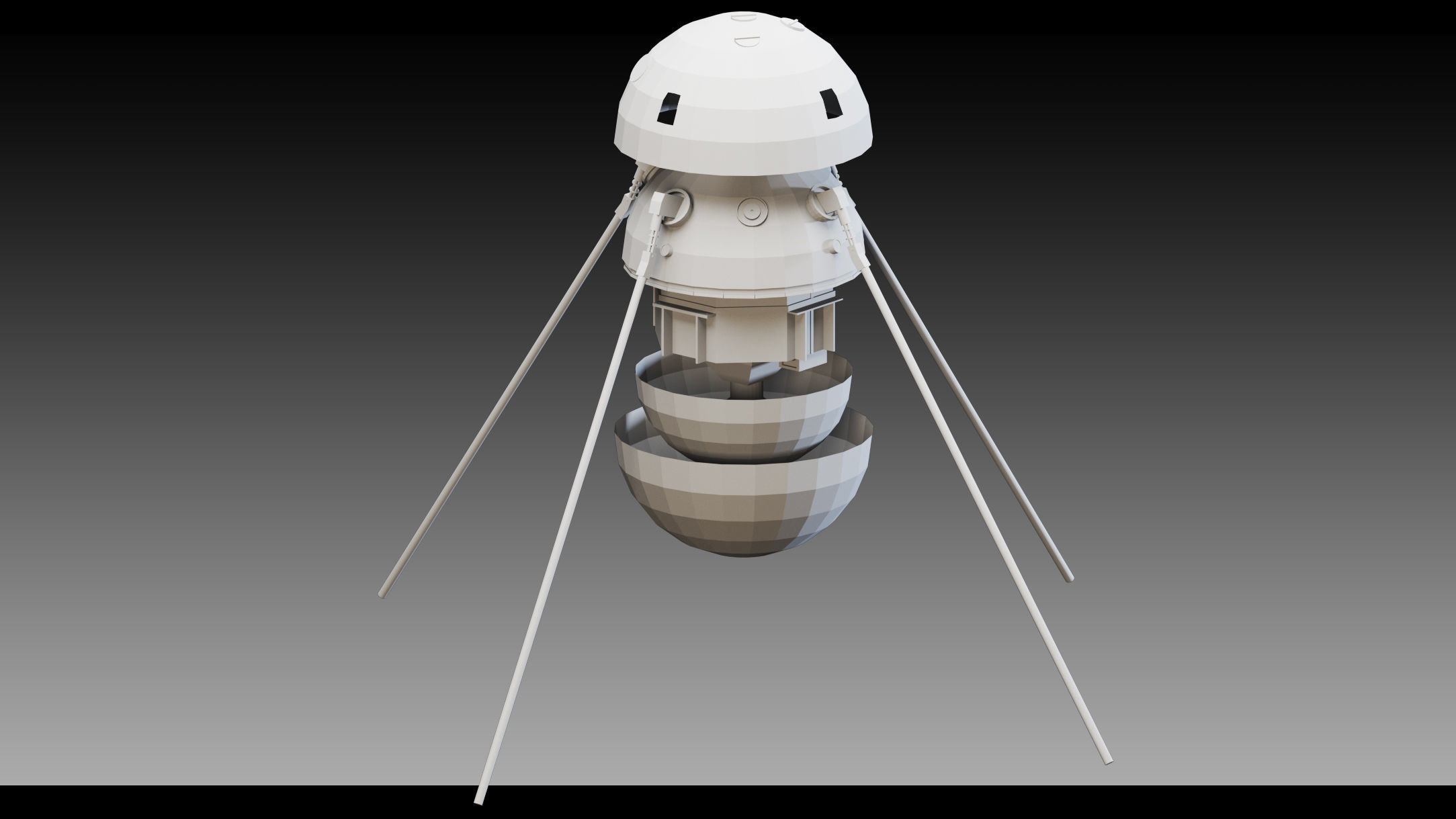 30- Satellite Props- High detail 3d models- Vol 04 Low-poly 3D model_22