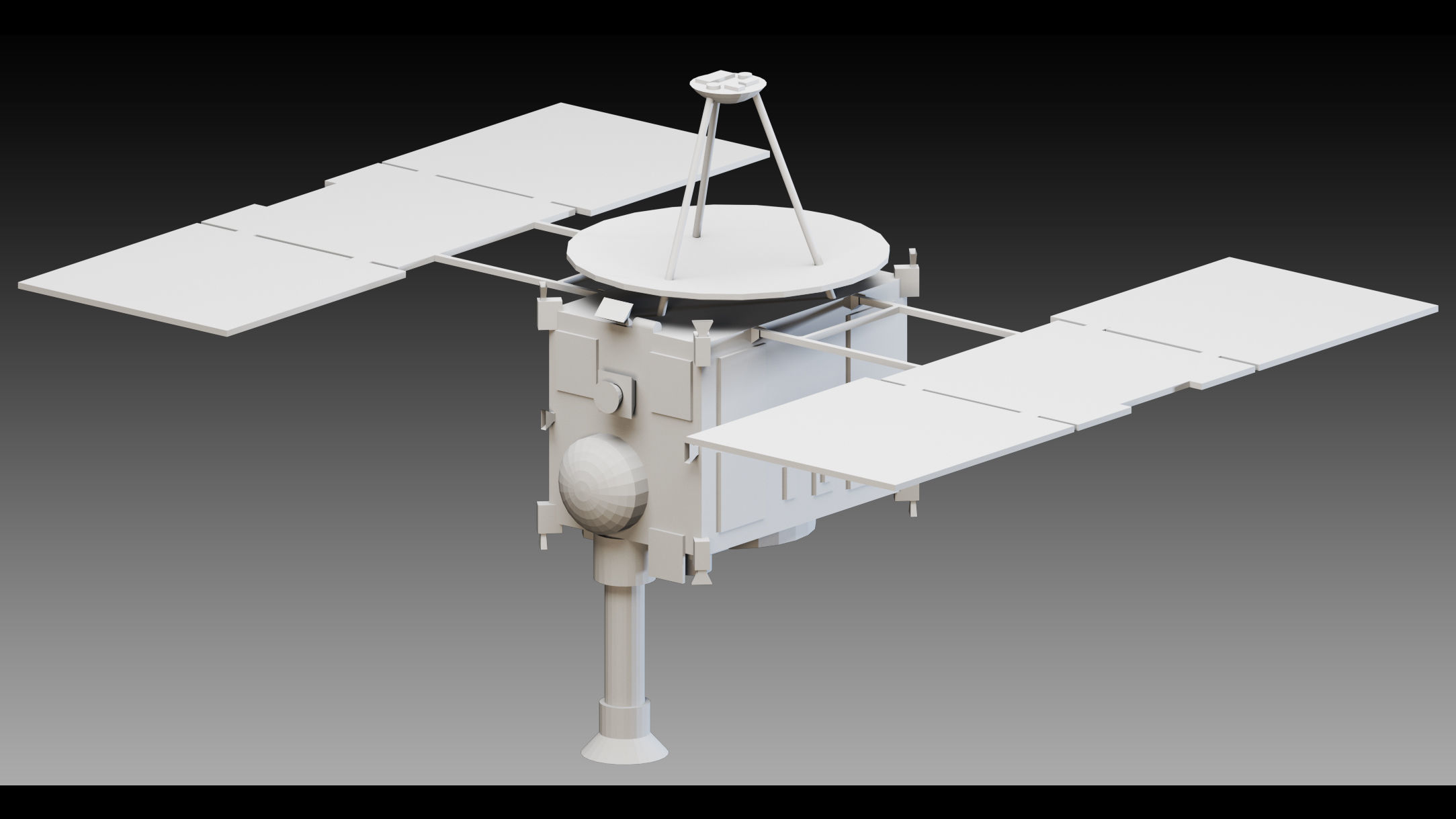 30- Satellite Props- High detail 3d models- Vol 04 Low-poly 3D model_3