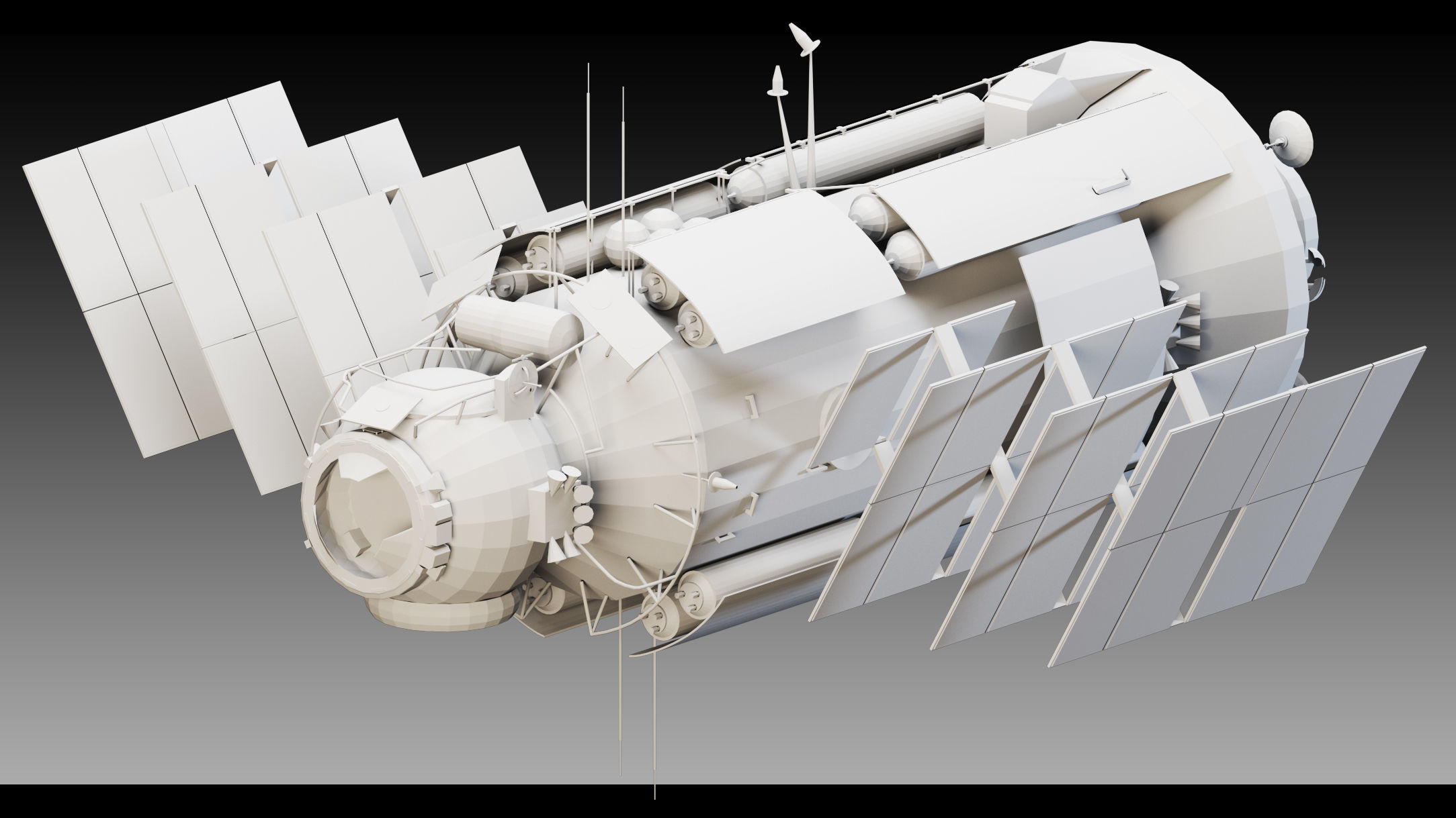 30- Satellite Props- High detail 3d models- Vol 04 Low-poly 3D model_1