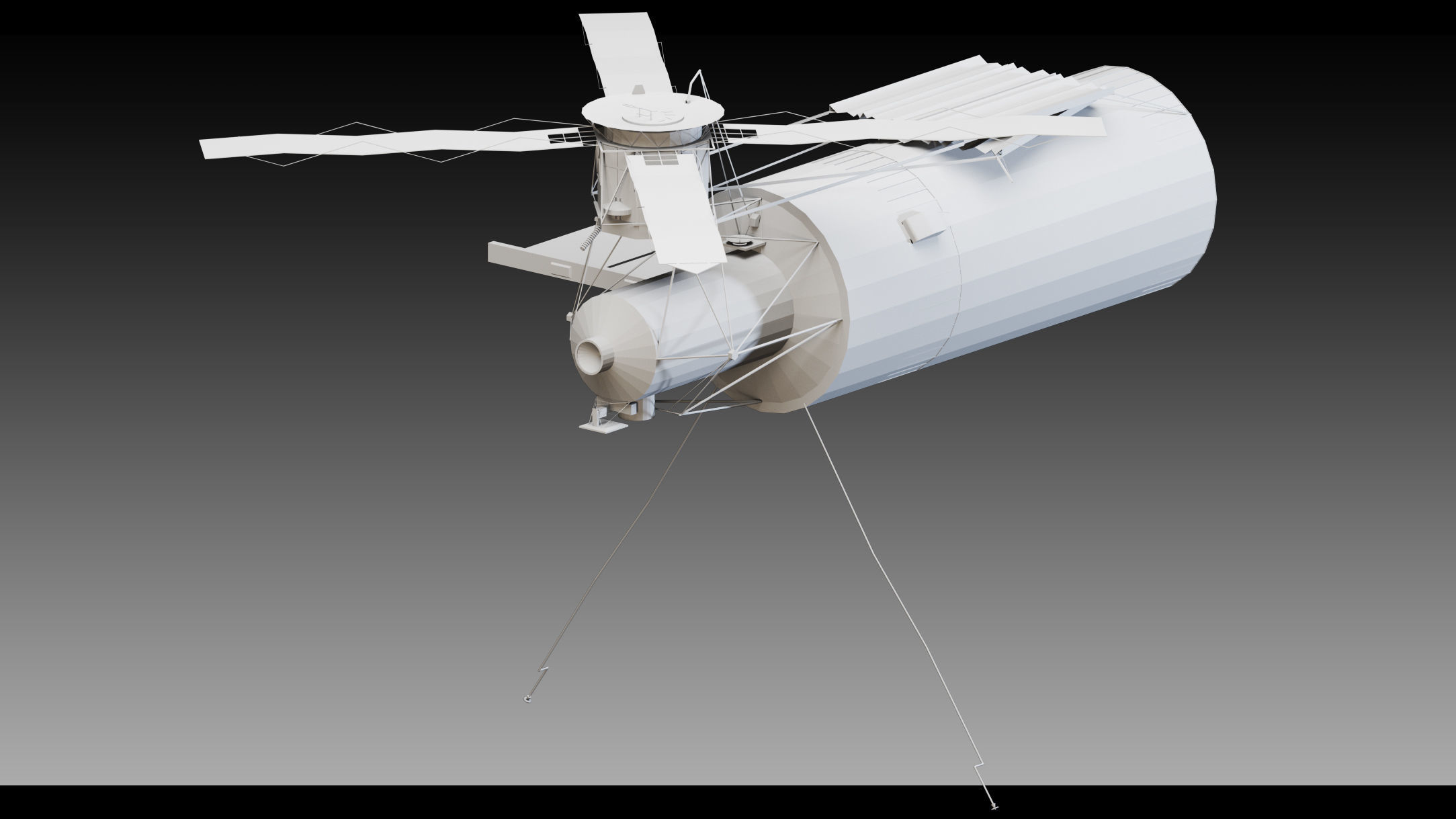 30- Satellite Props- High detail 3d models- Vol 04 Low-poly 3D model_14